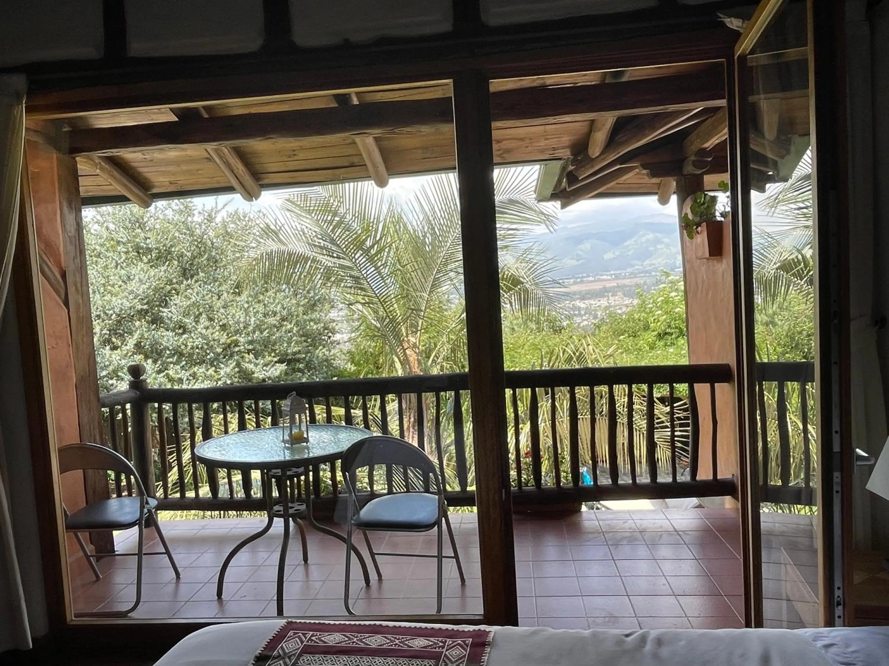 Natural landscape in Ilatoa Lodge