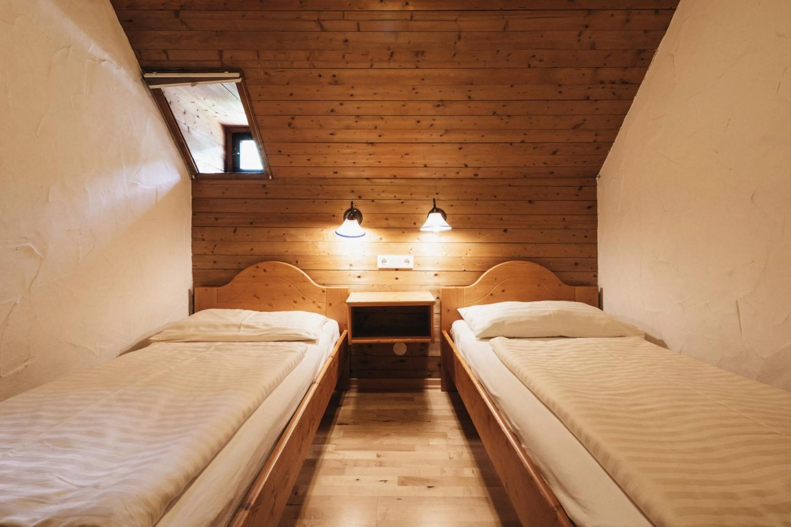 Bed in Naturel Hoteldorf Seeleitn