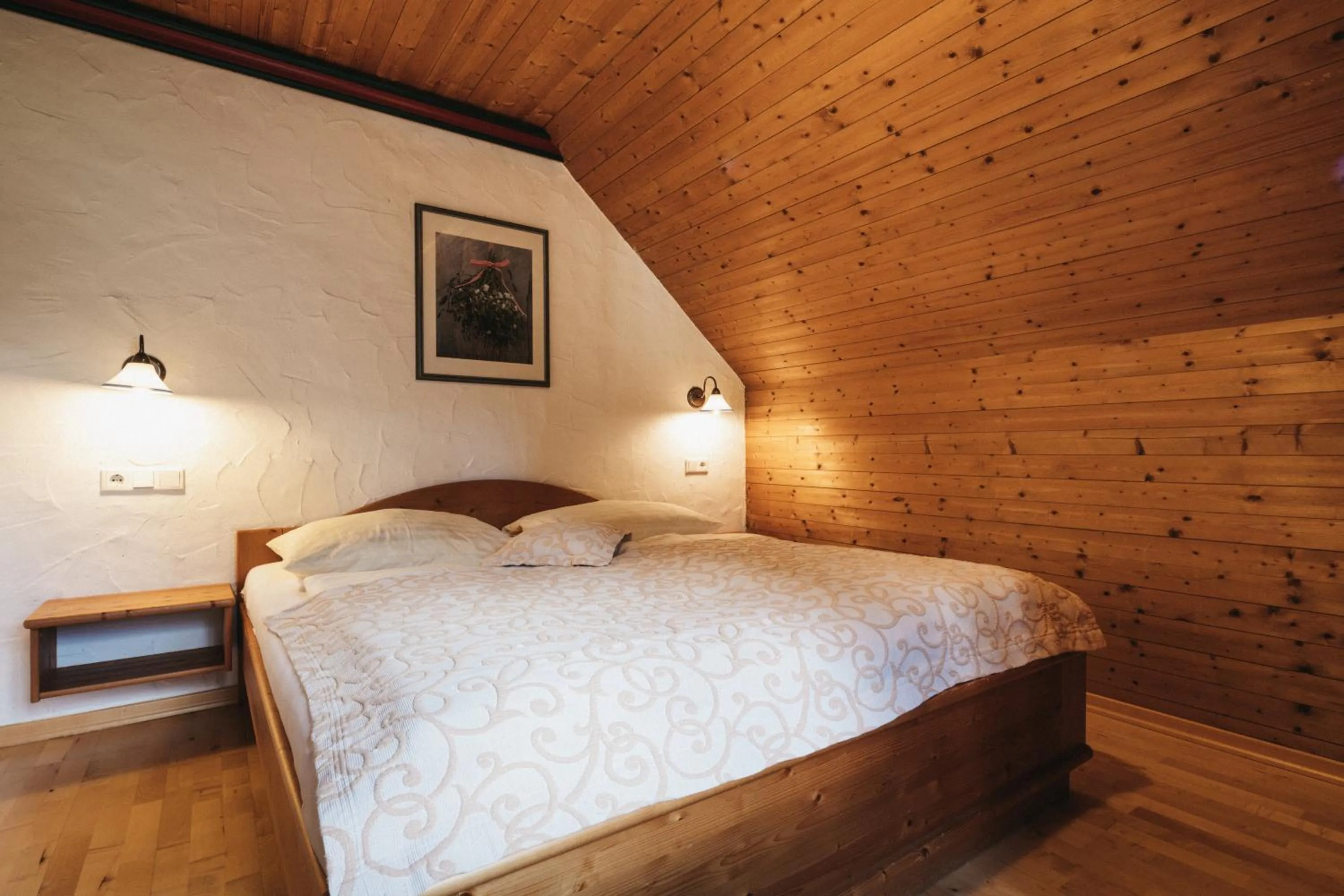 Bed in Naturel Hoteldorf Seeleitn