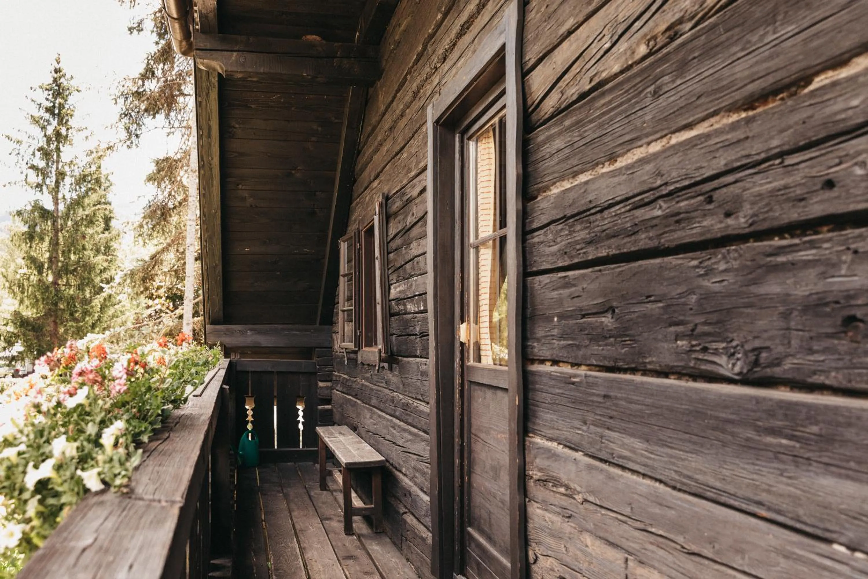 Balcony/Terrace in Naturel Hoteldorf Seeleitn