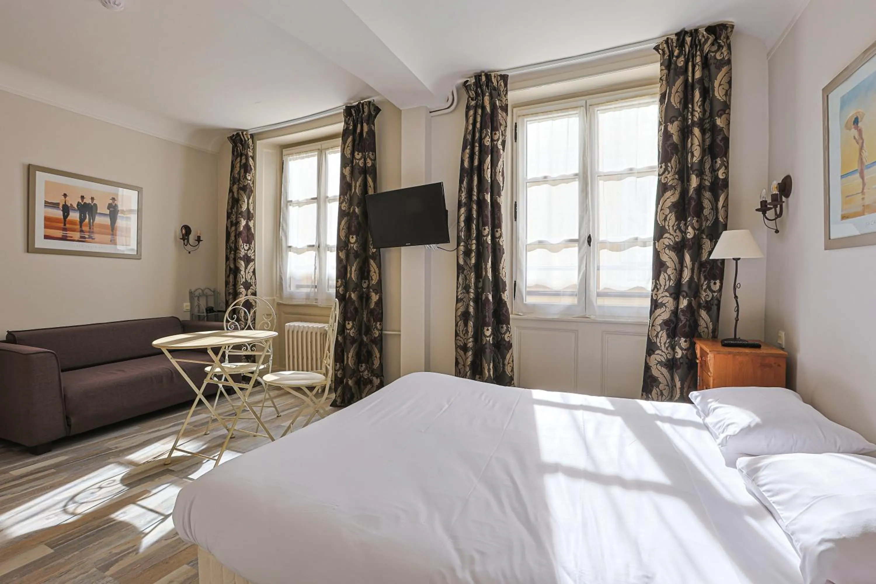 Bed in Hôtel François d'O