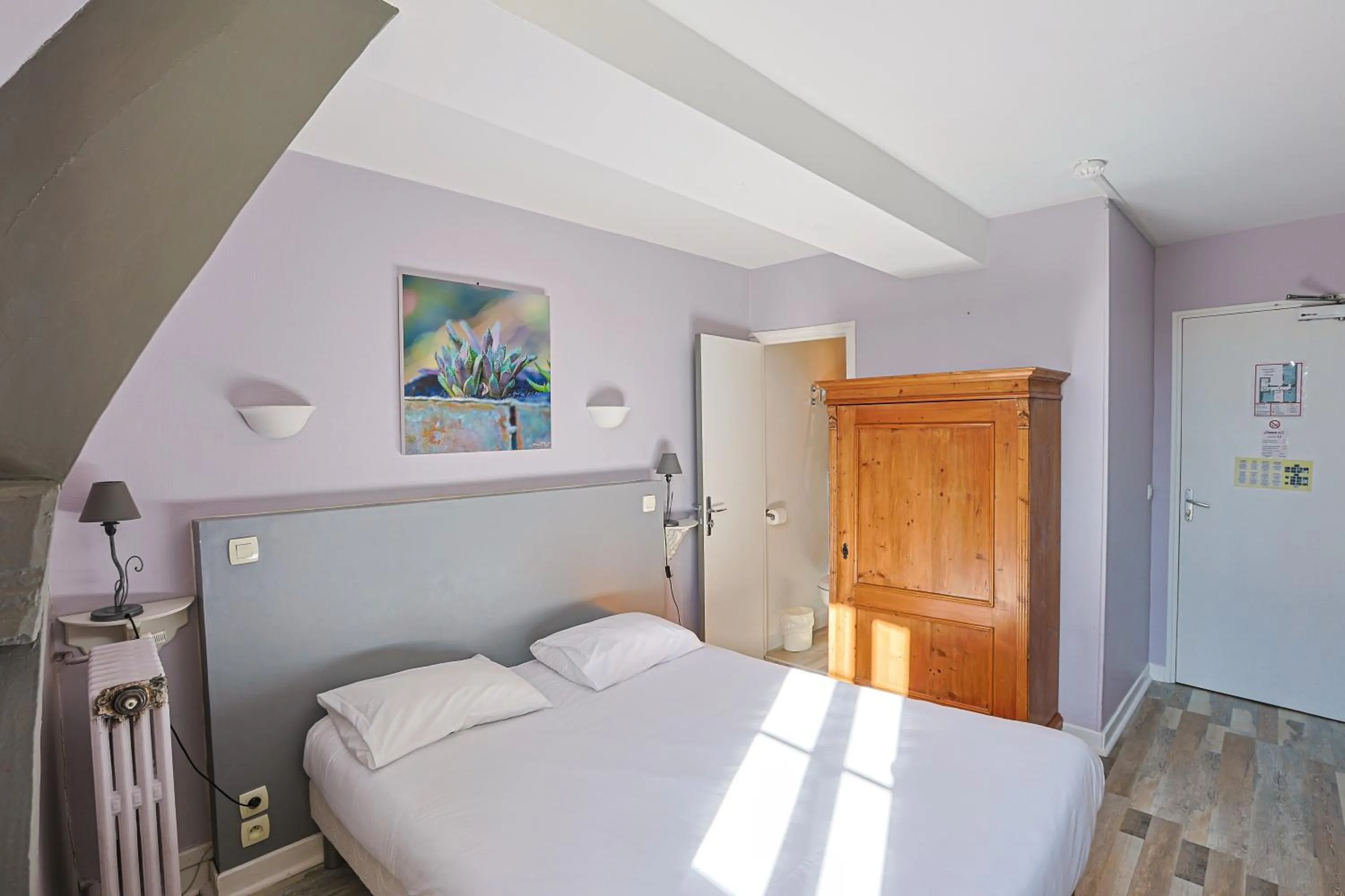 Bed in Hôtel François d'O