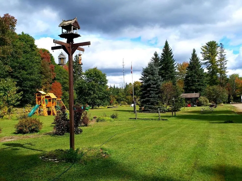 Garden in Dwight Riverside Inn