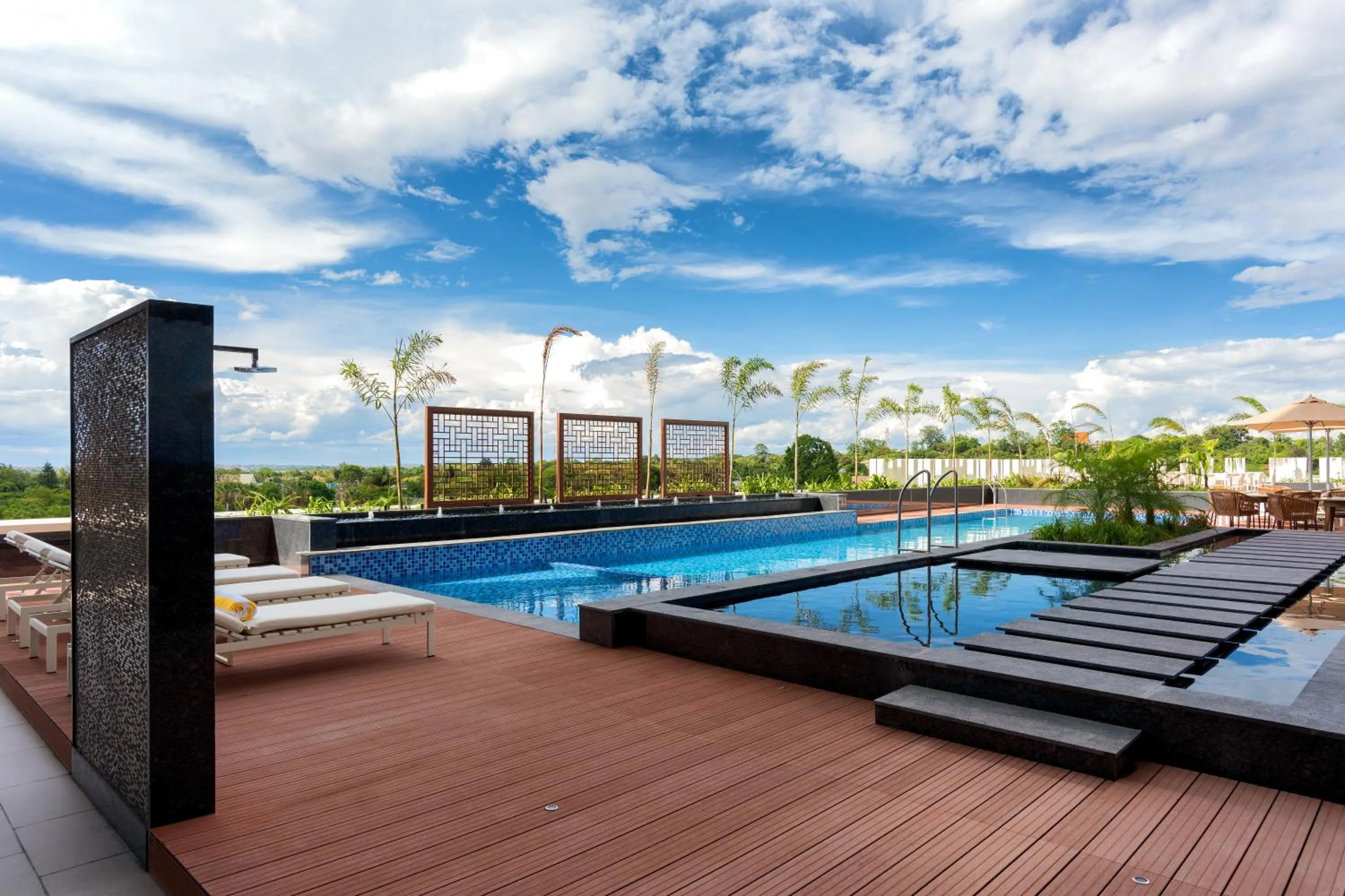 Swimming pool in Neelkanth Sarovar Premiere