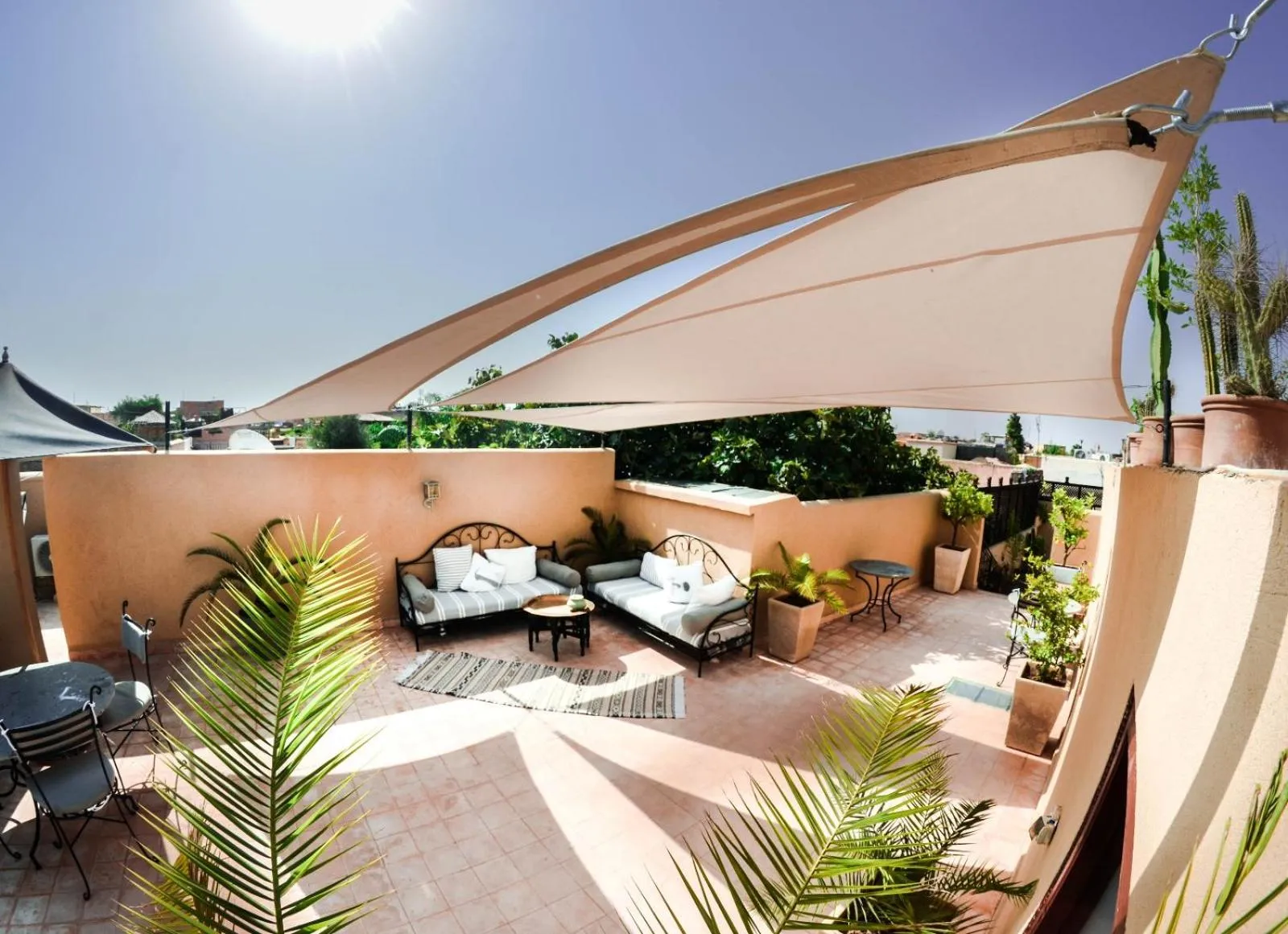 Solarium in Riad les Ammonites and Spa