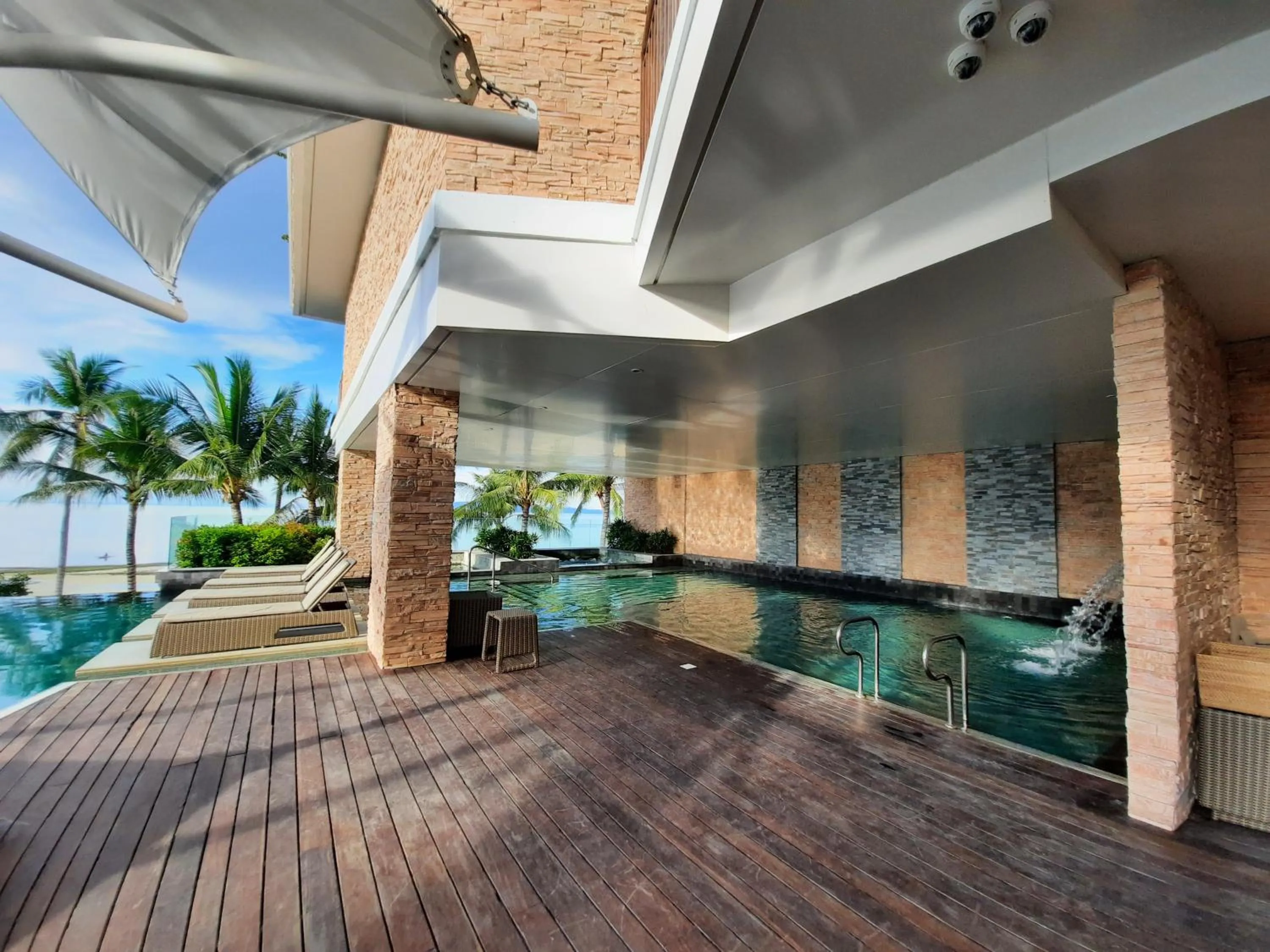 Pool view in Modala Beach Resort