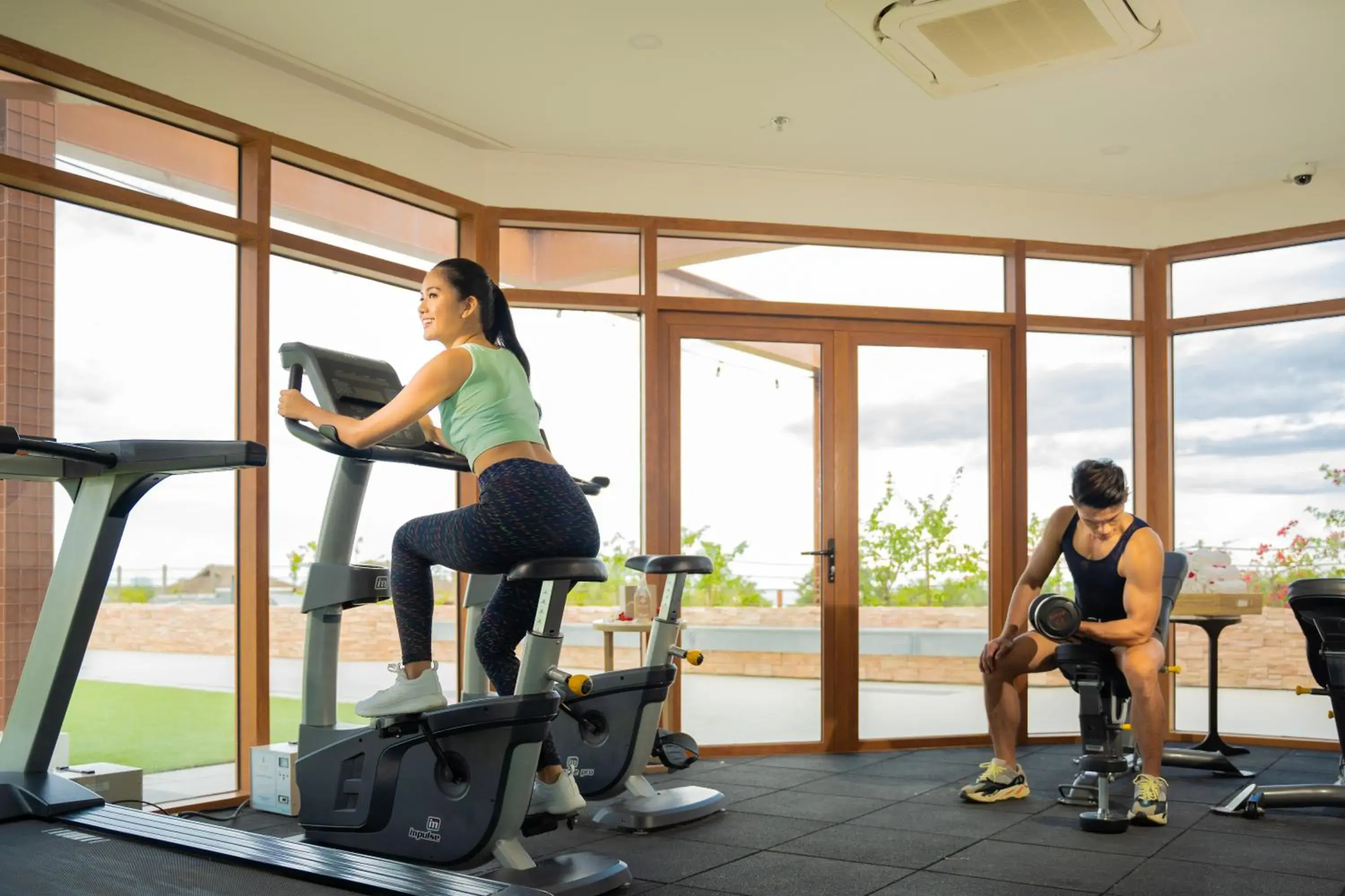 Fitness centre/facilities in Modala Beach Resort Fitness centre/facilities in Modala Beach Resort