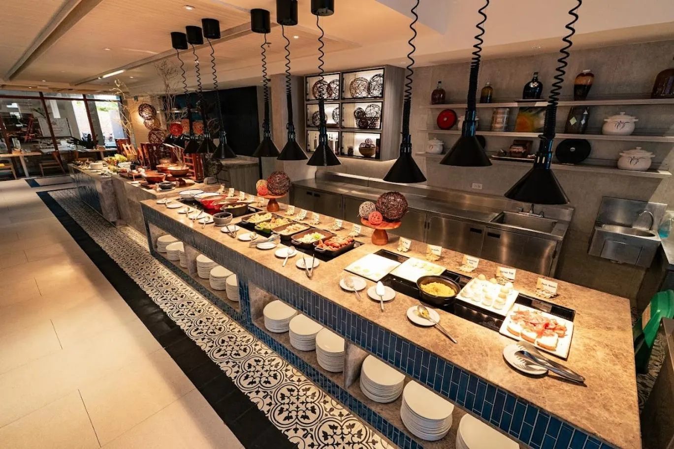 Breakfast in Modala Beach Resort