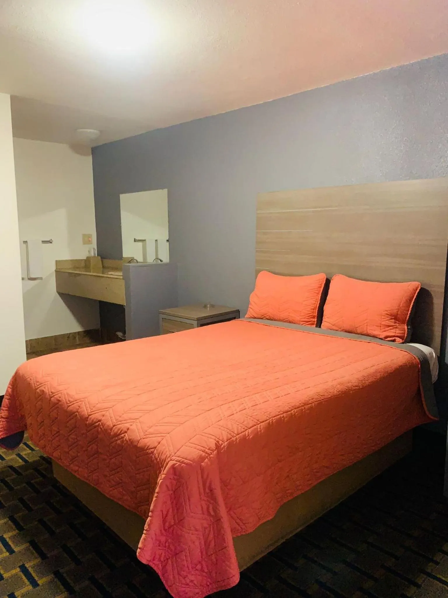 Bed in Relax Inn Motel Kountze