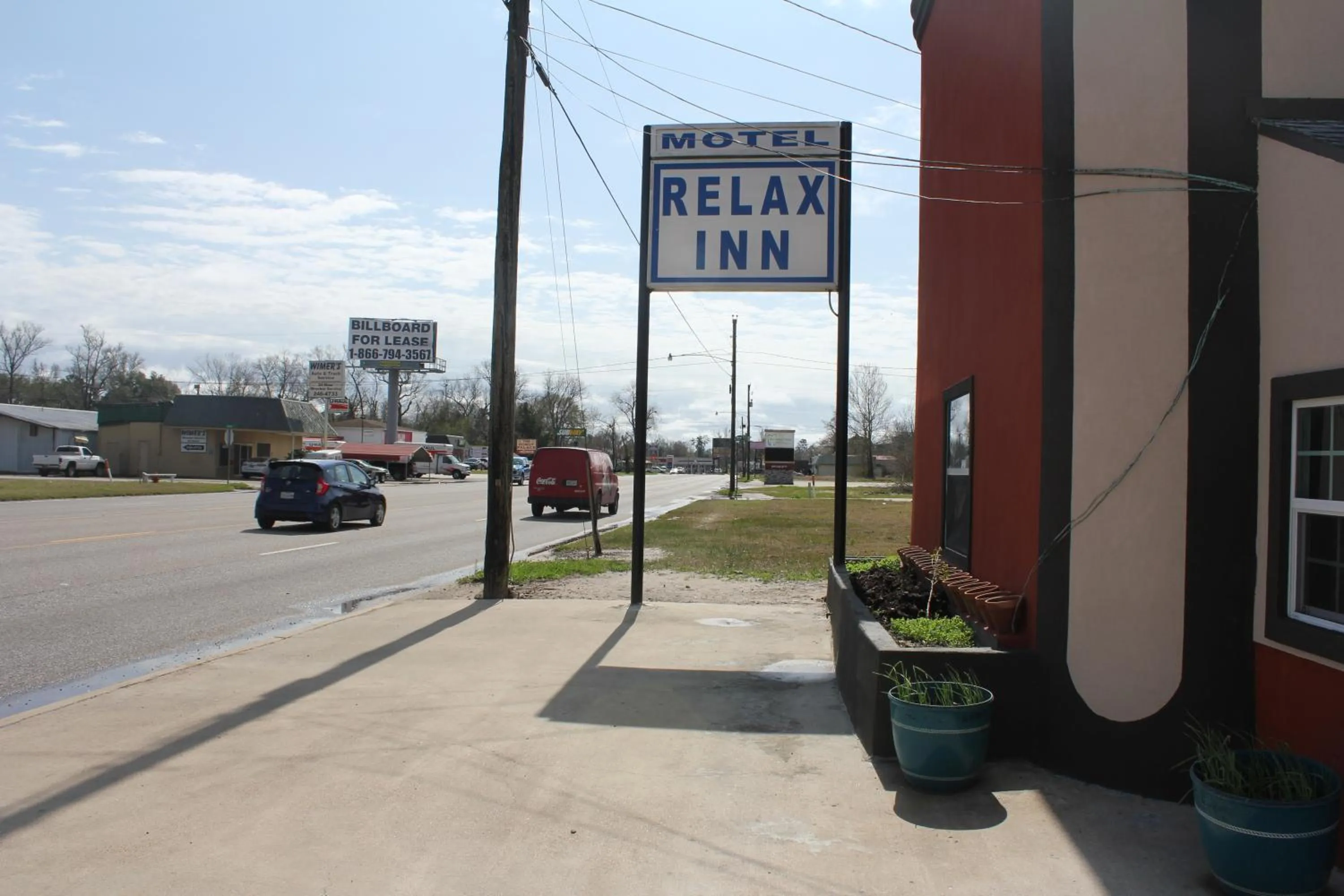 Property logo or sign in Relax Inn Motel Kountze