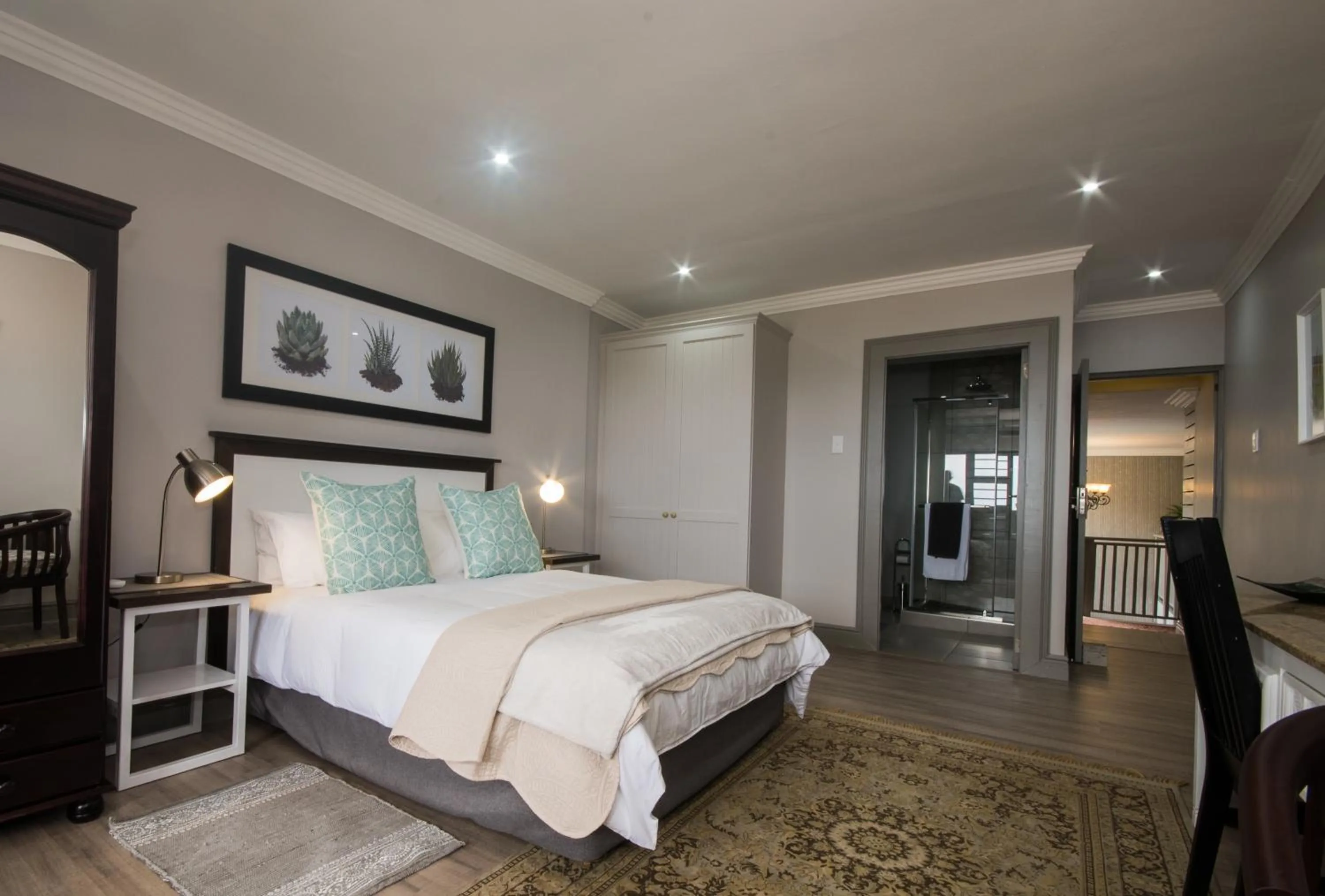 Bedroom, Bed in Hillside Guesthouse Umhlanga
