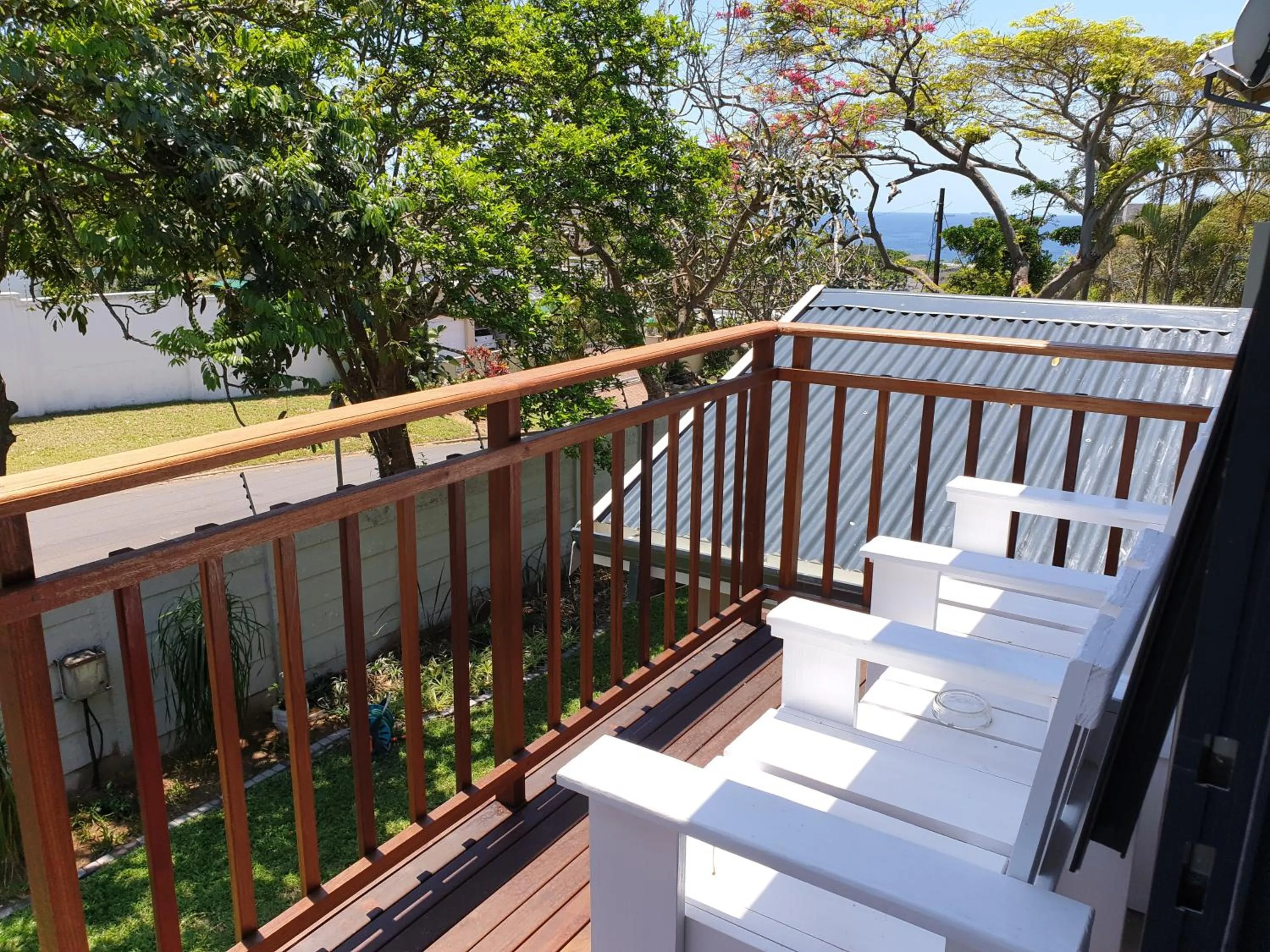 Balcony/Terrace in Hillside Guesthouse Umhlanga