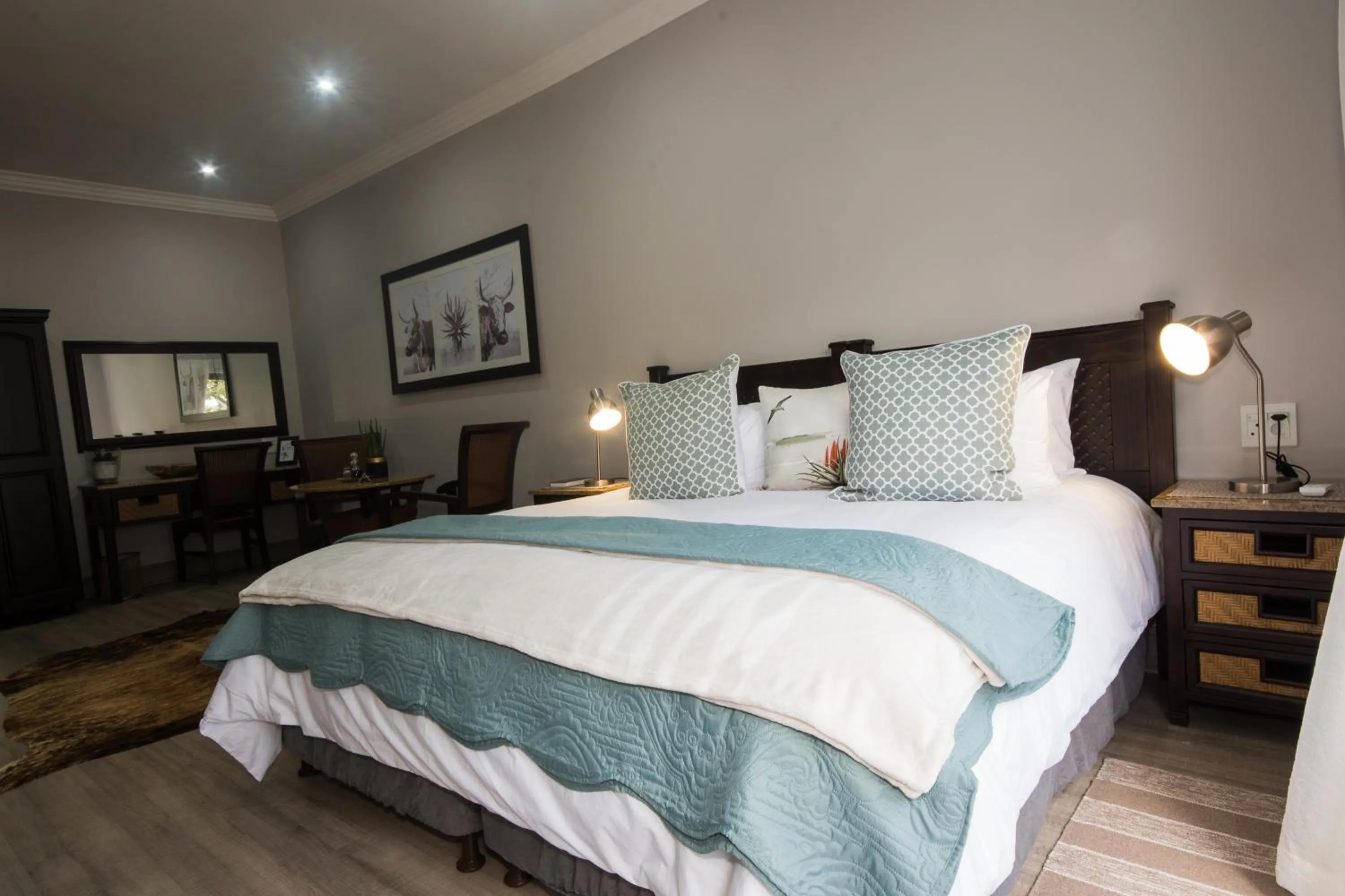 Bedroom, Bed in Hillside Guesthouse Umhlanga