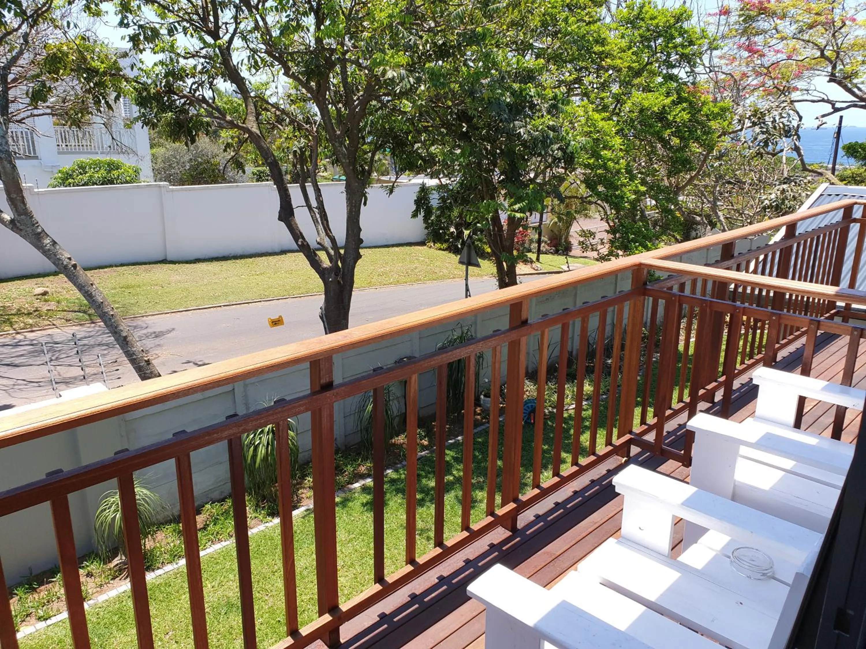 Balcony/Terrace in Hillside Guesthouse Umhlanga