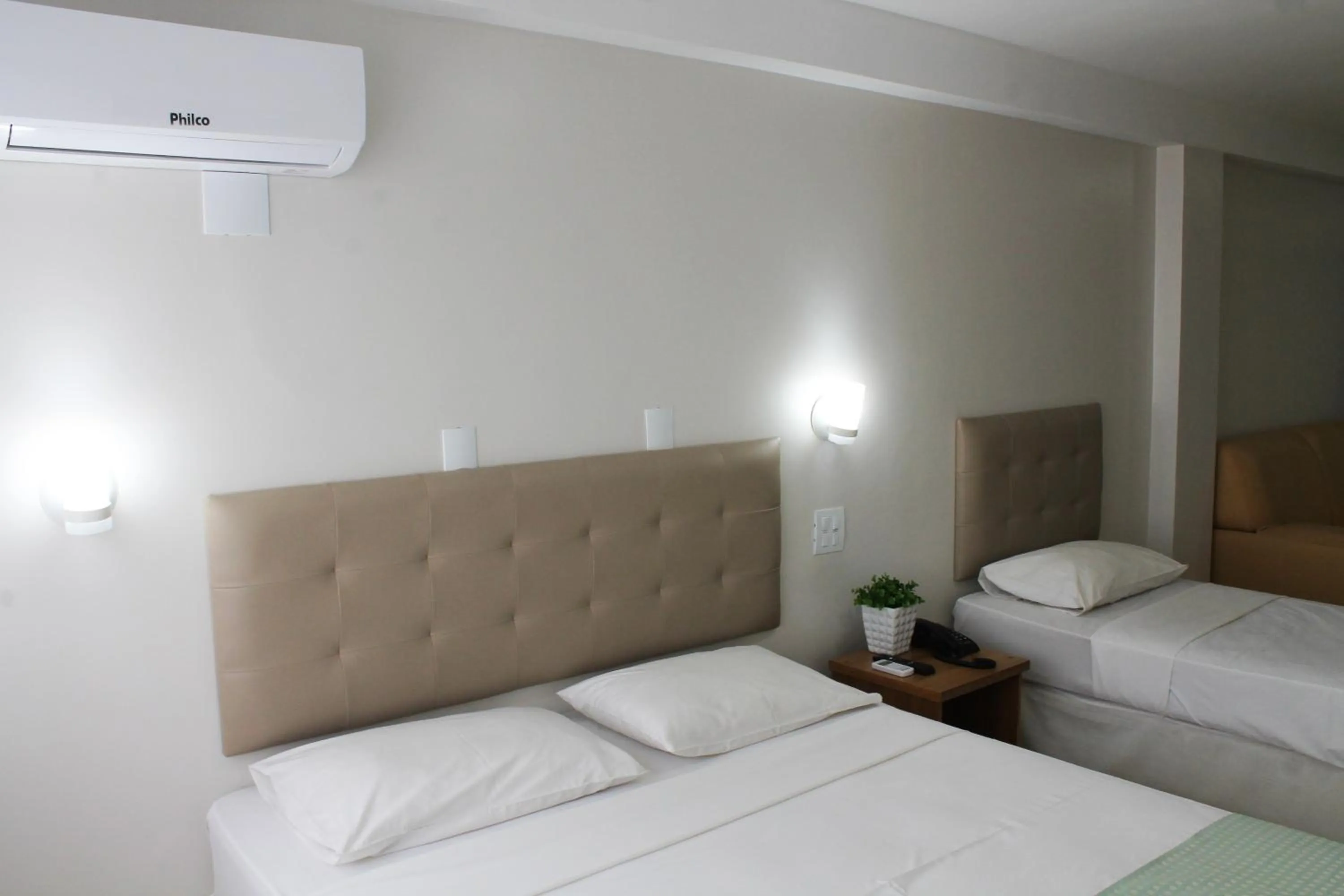 Bed in Hotel Doral Apucarana