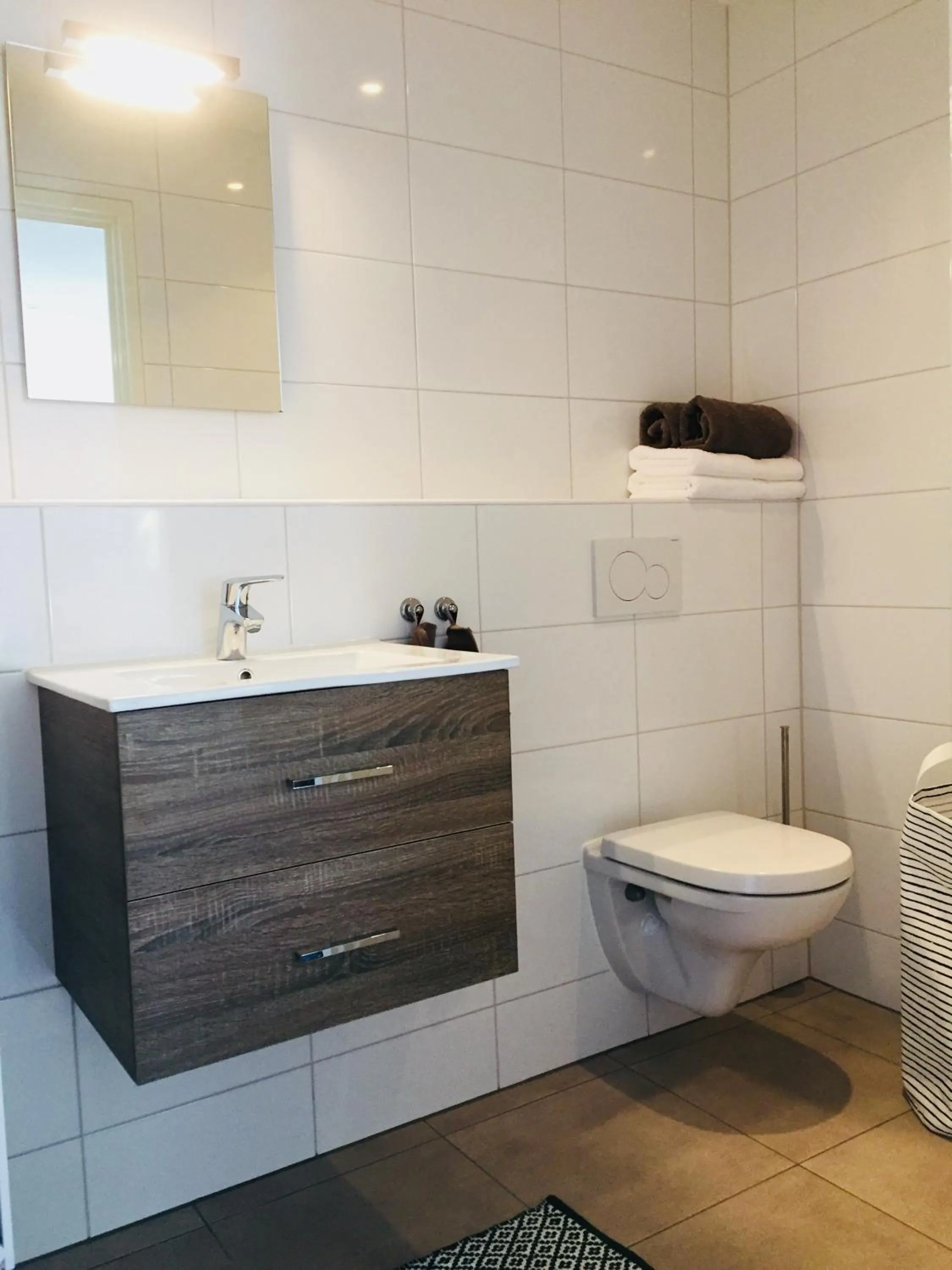 Bathroom in Bed and Breakfast: 'Bij ons Achter'