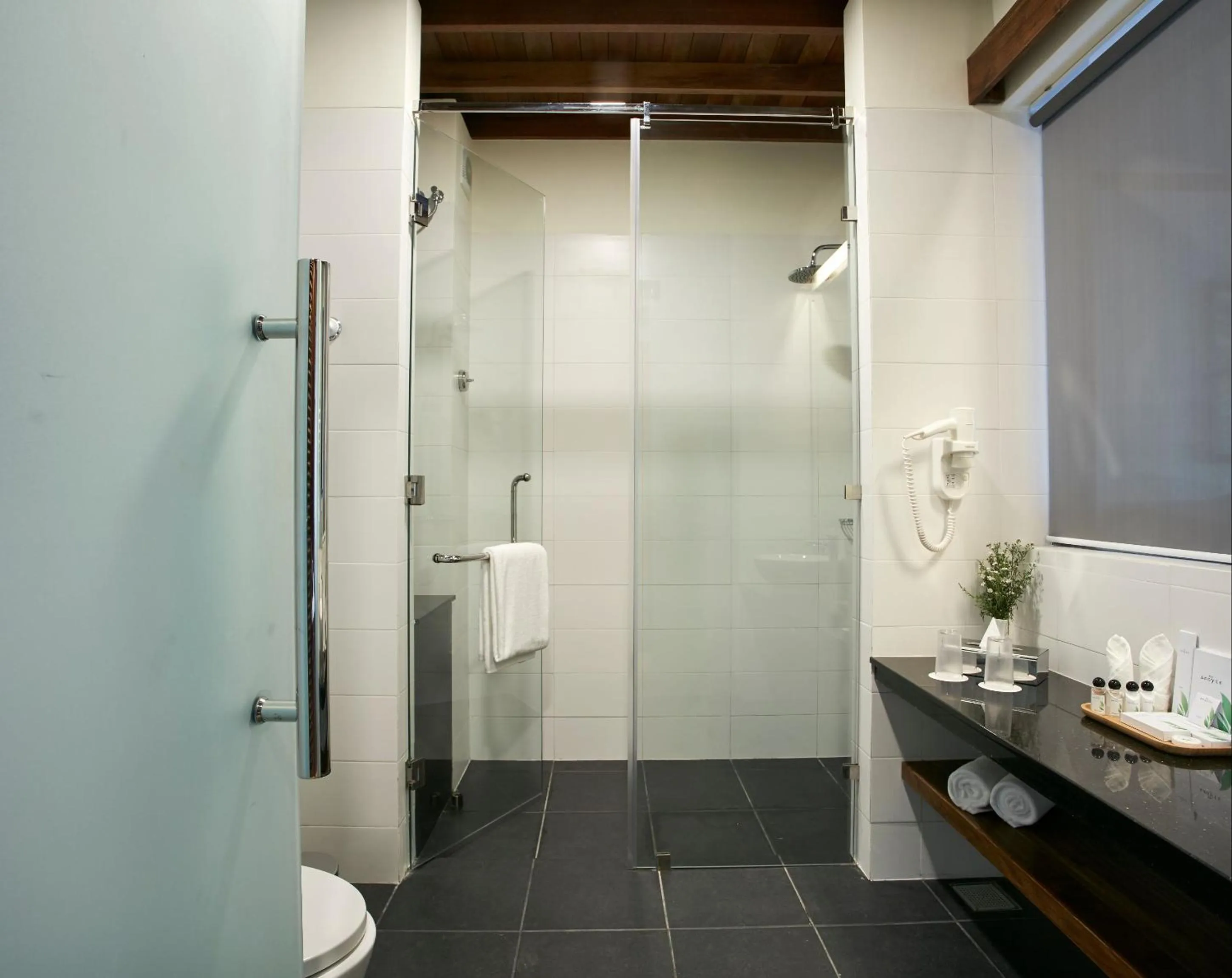 Shower in The Argyle Luxury Boutique