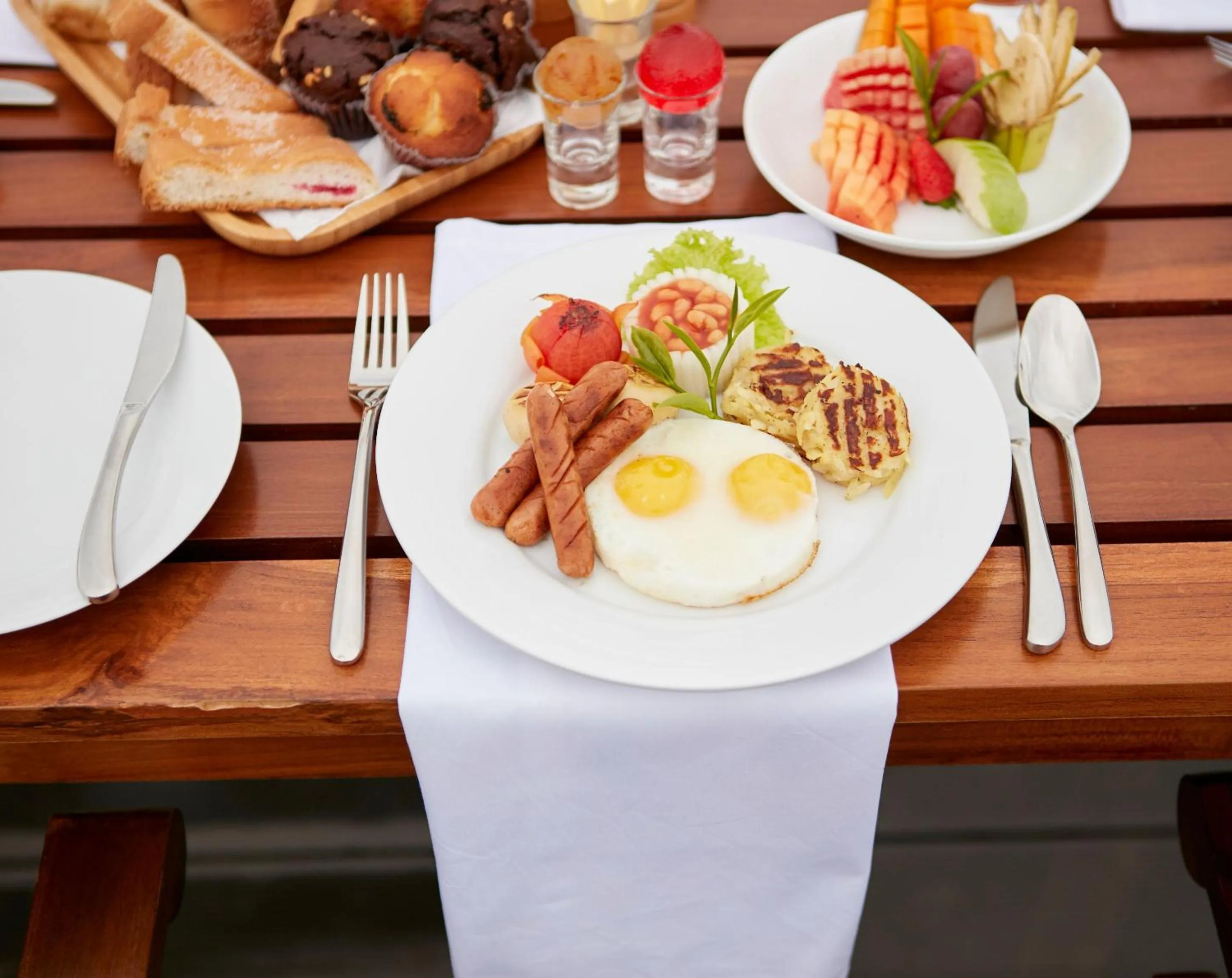 Food in The Argyle Luxury Boutique