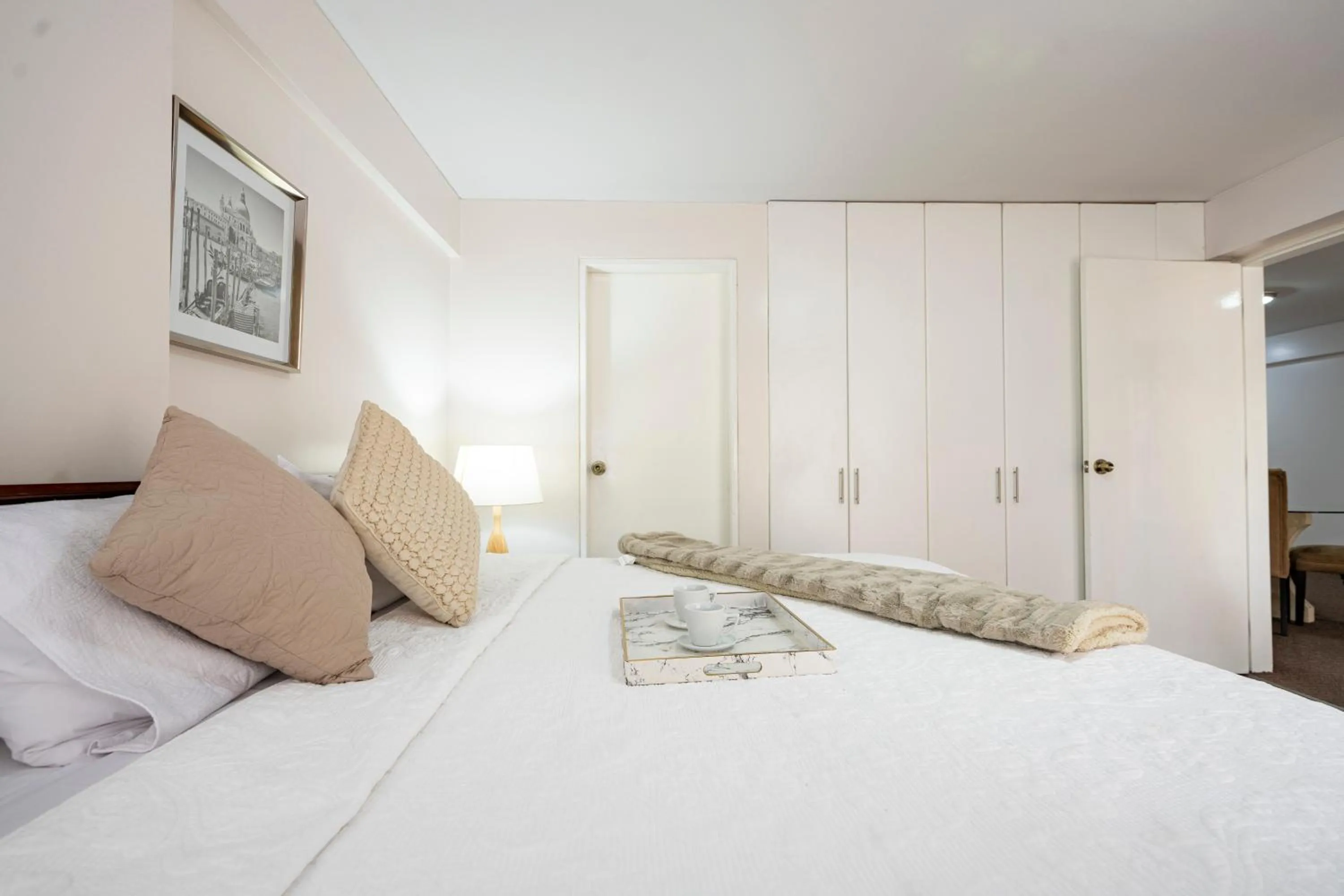 Bed in Apart Hotel San Martin