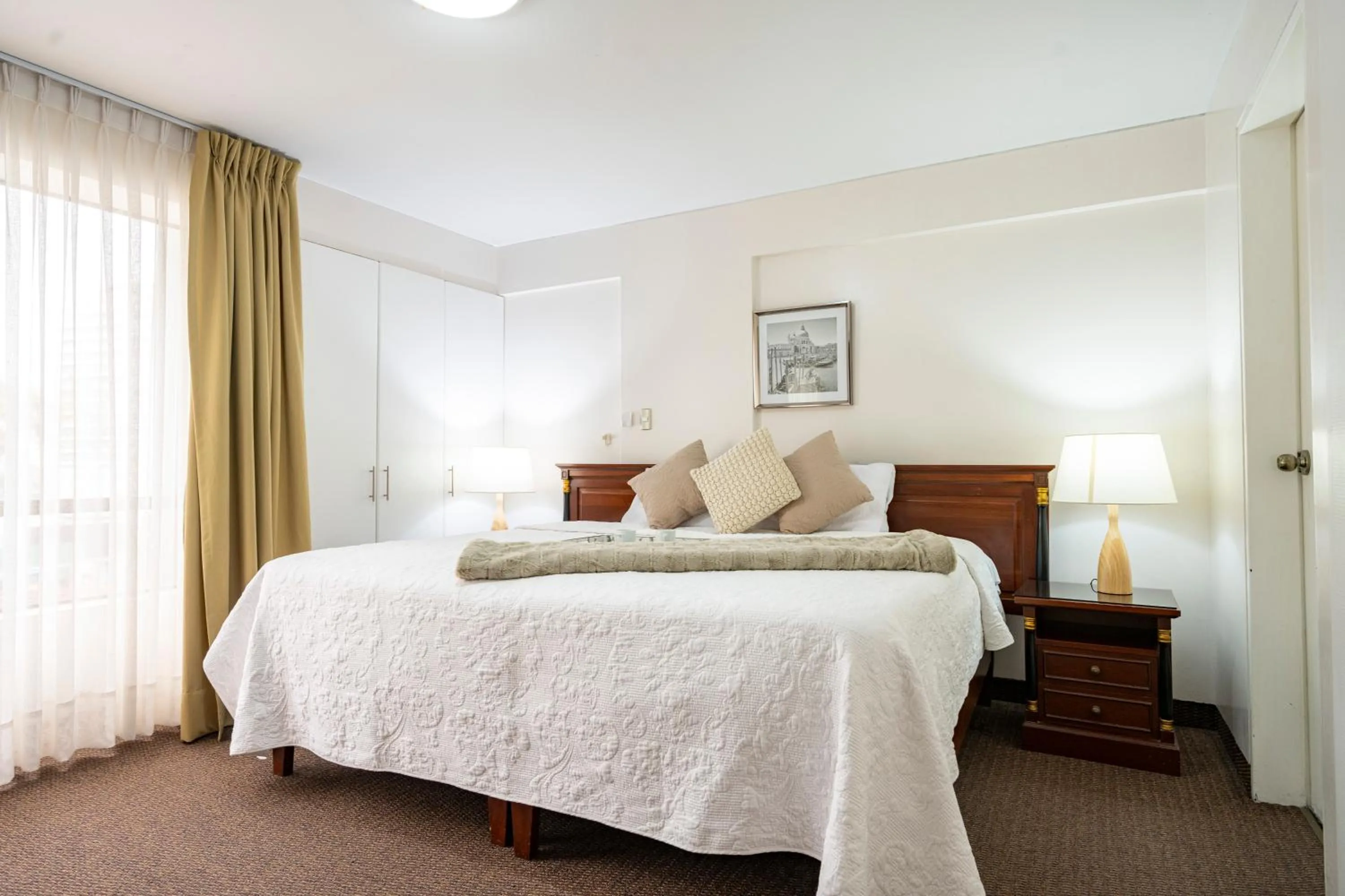 Bed in Apart Hotel San Martin