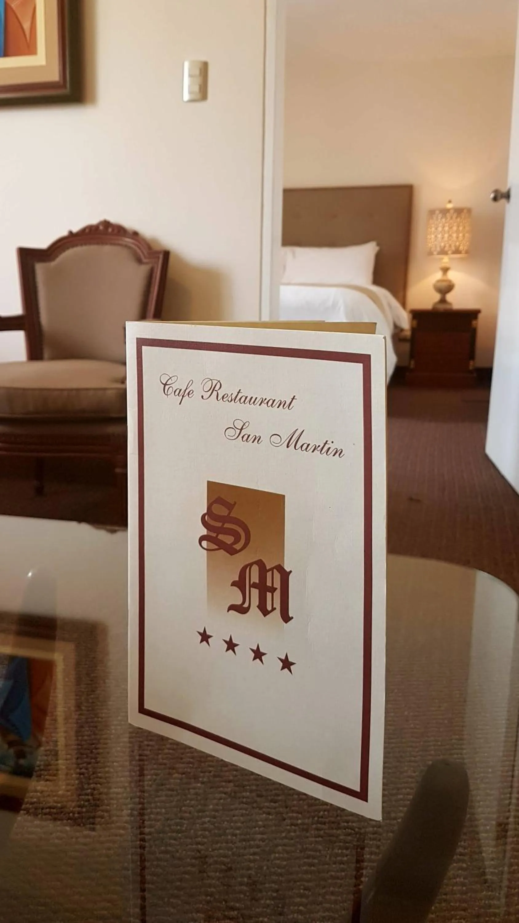 Living room in Apart Hotel San Martin