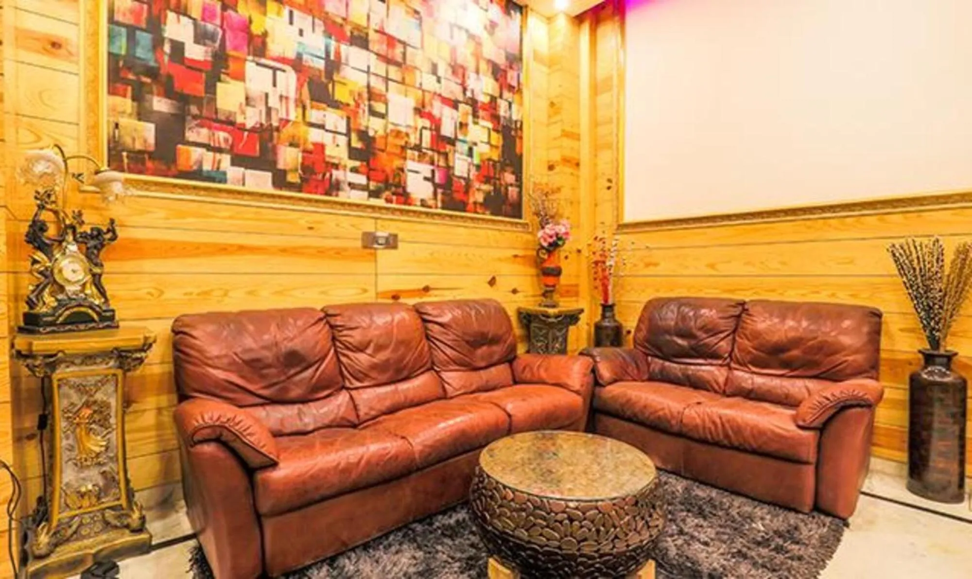 Seating area in The Lodge