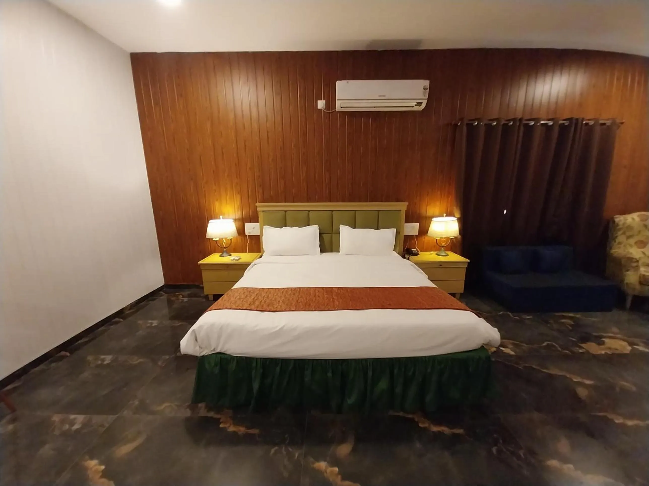 Photo of the whole room, Bed in Mango Valley Resort Ganpatipule