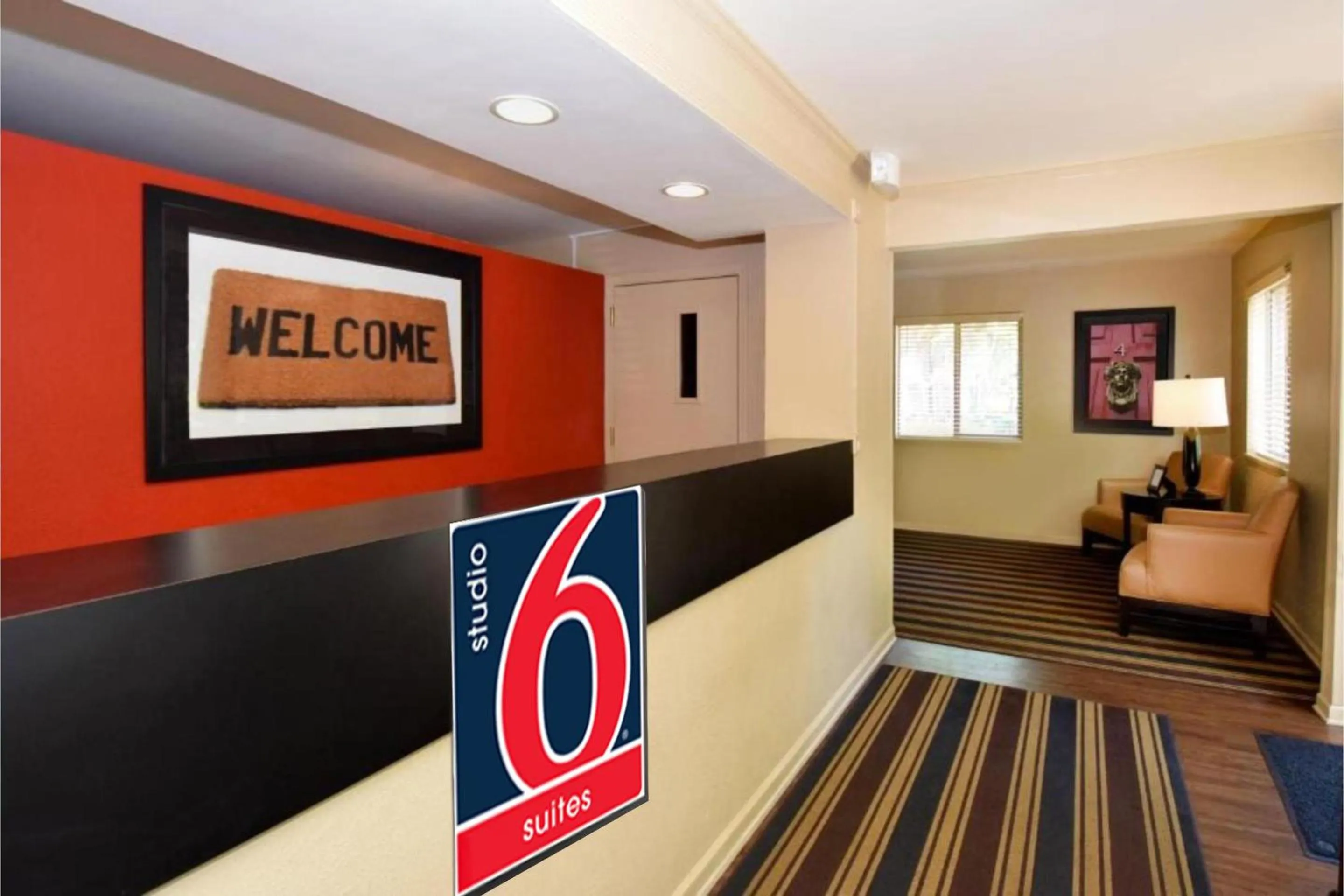 Lobby or reception in Studio 6 Extended Stay Washington - DC Gaithersburg South MD