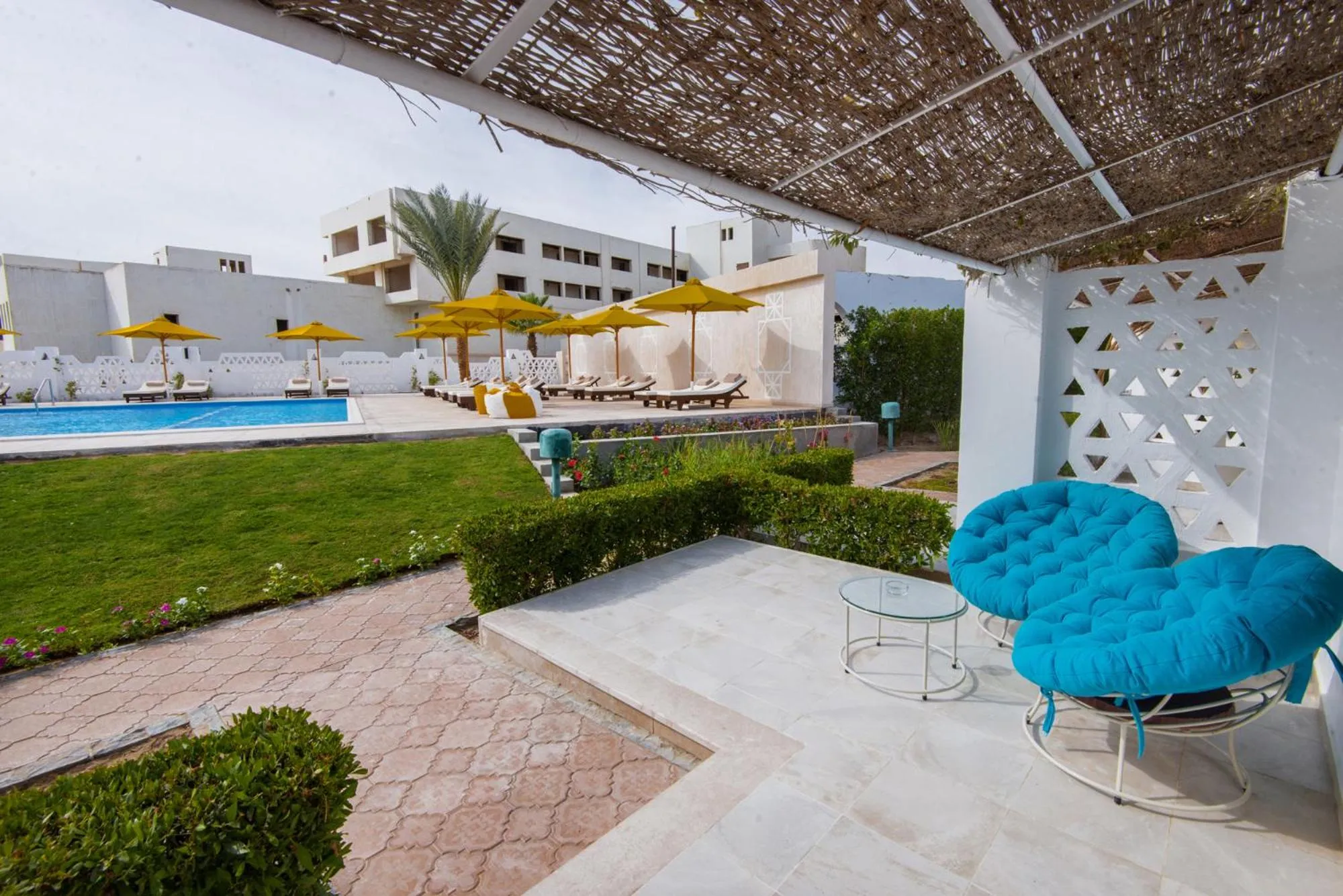 Garden in Shams Lodge