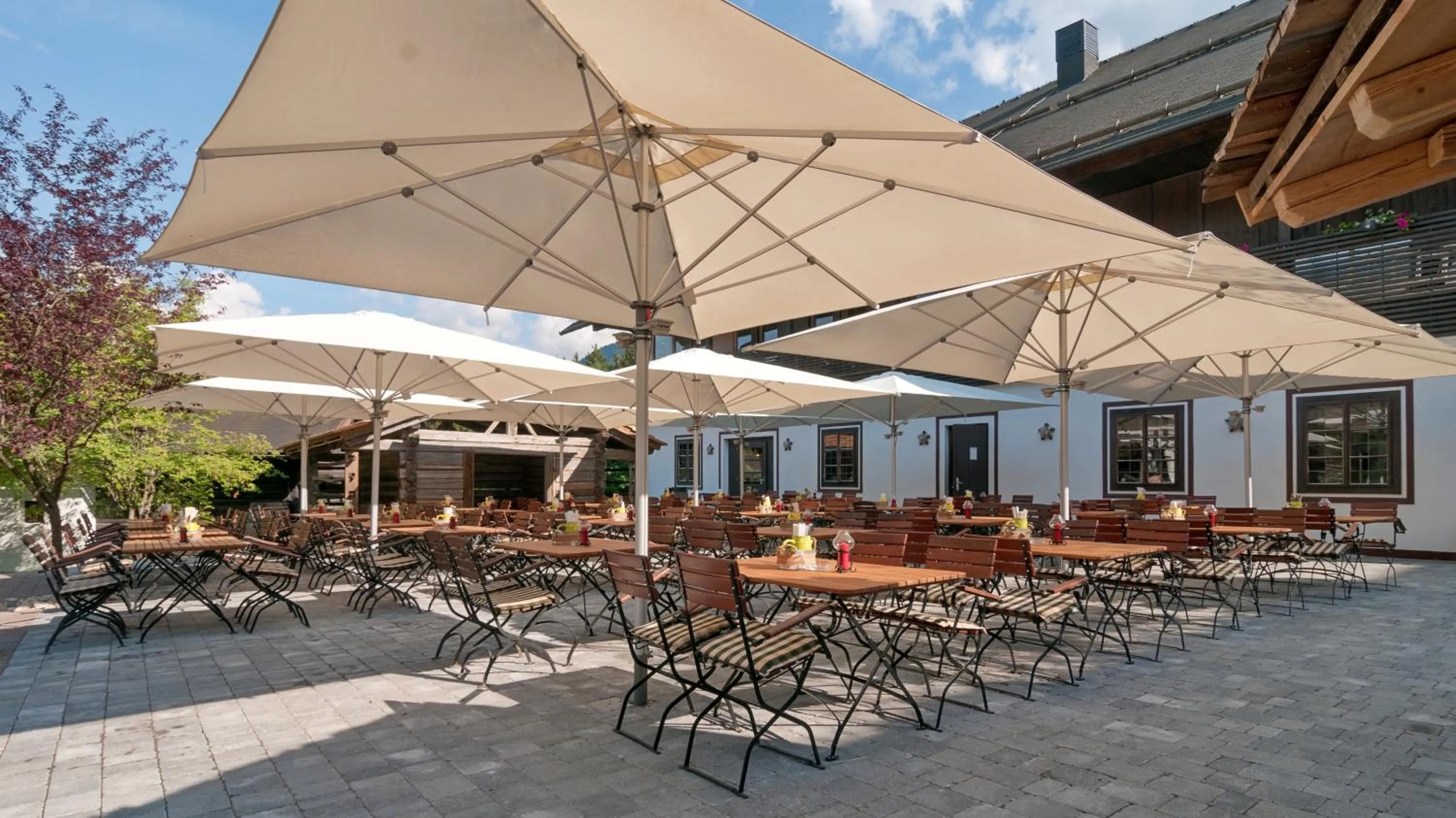 Restaurant/places to eat in Naturel Hoteldorf Schönleitn