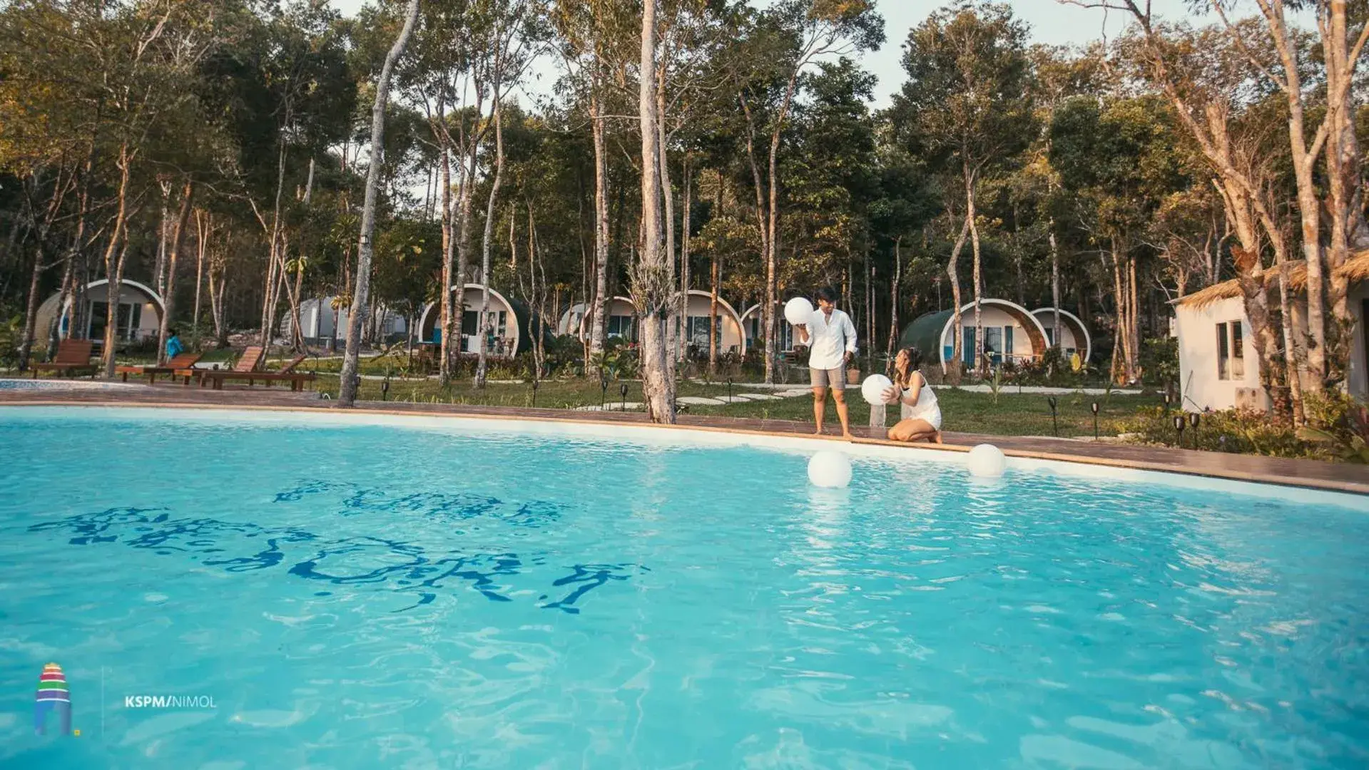 Swimming pool in Tube Resort by EHM Swimming pool in Tube Resort by EHM