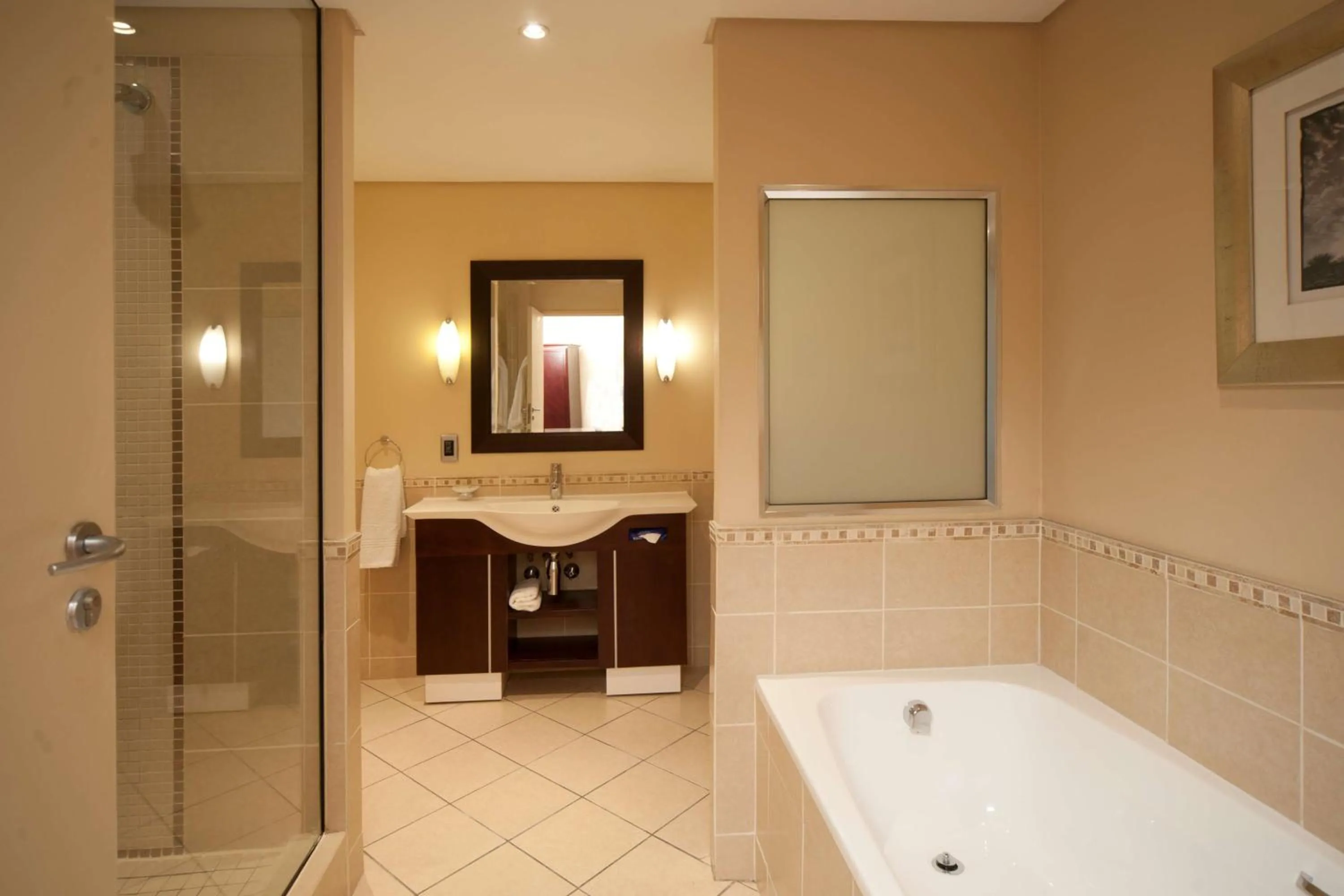 Bathroom in Southern Sun OR Tambo International Airport