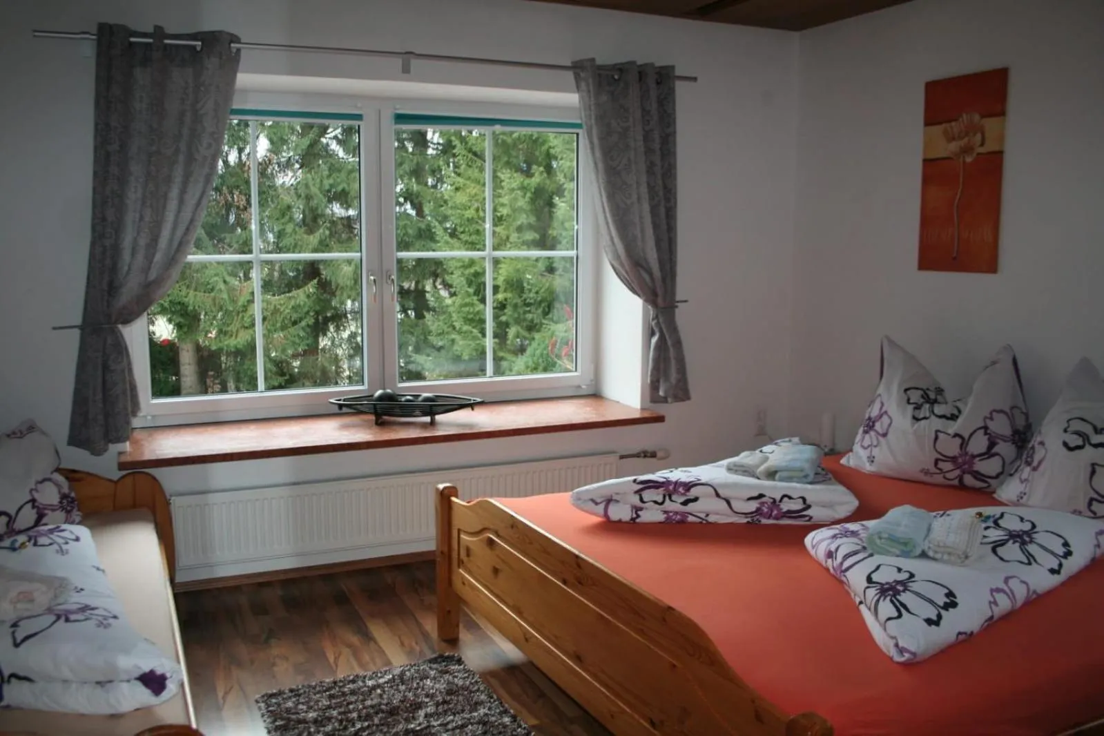 Decorative detail, Bed in Haus Emily