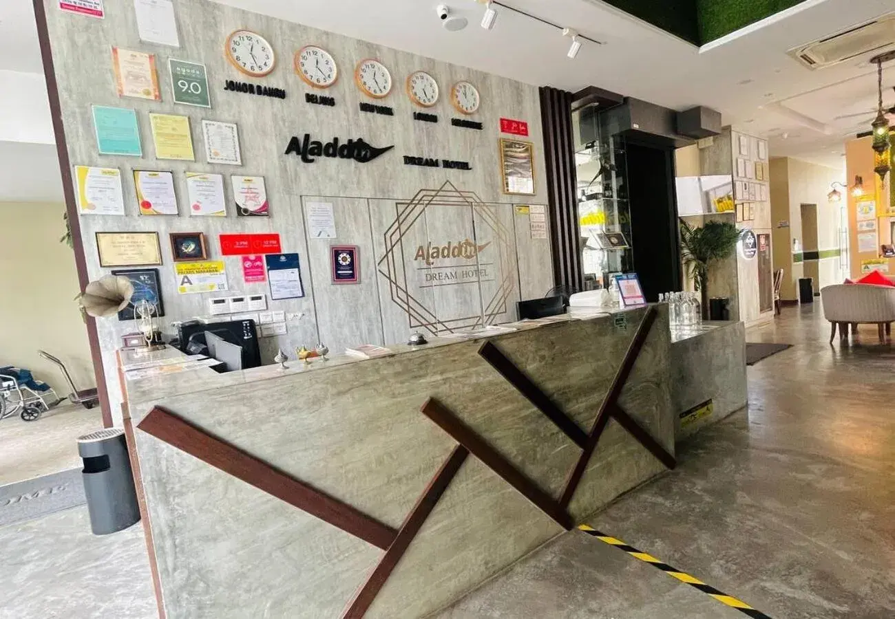 Lobby or reception in Aladdin Dream Hotel Lobby or reception in Aladdin Dream Hotel