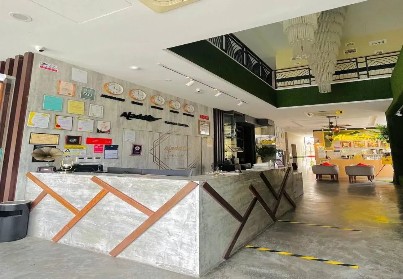 Lobby or reception in Aladdin Dream Hotel Lobby or reception in Aladdin Dream Hotel