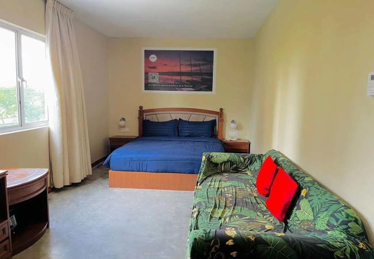 Bed in Aladdin Dream Hotel