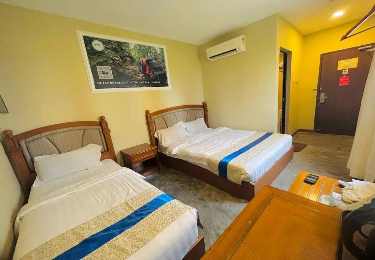 Bed in Aladdin Dream Hotel