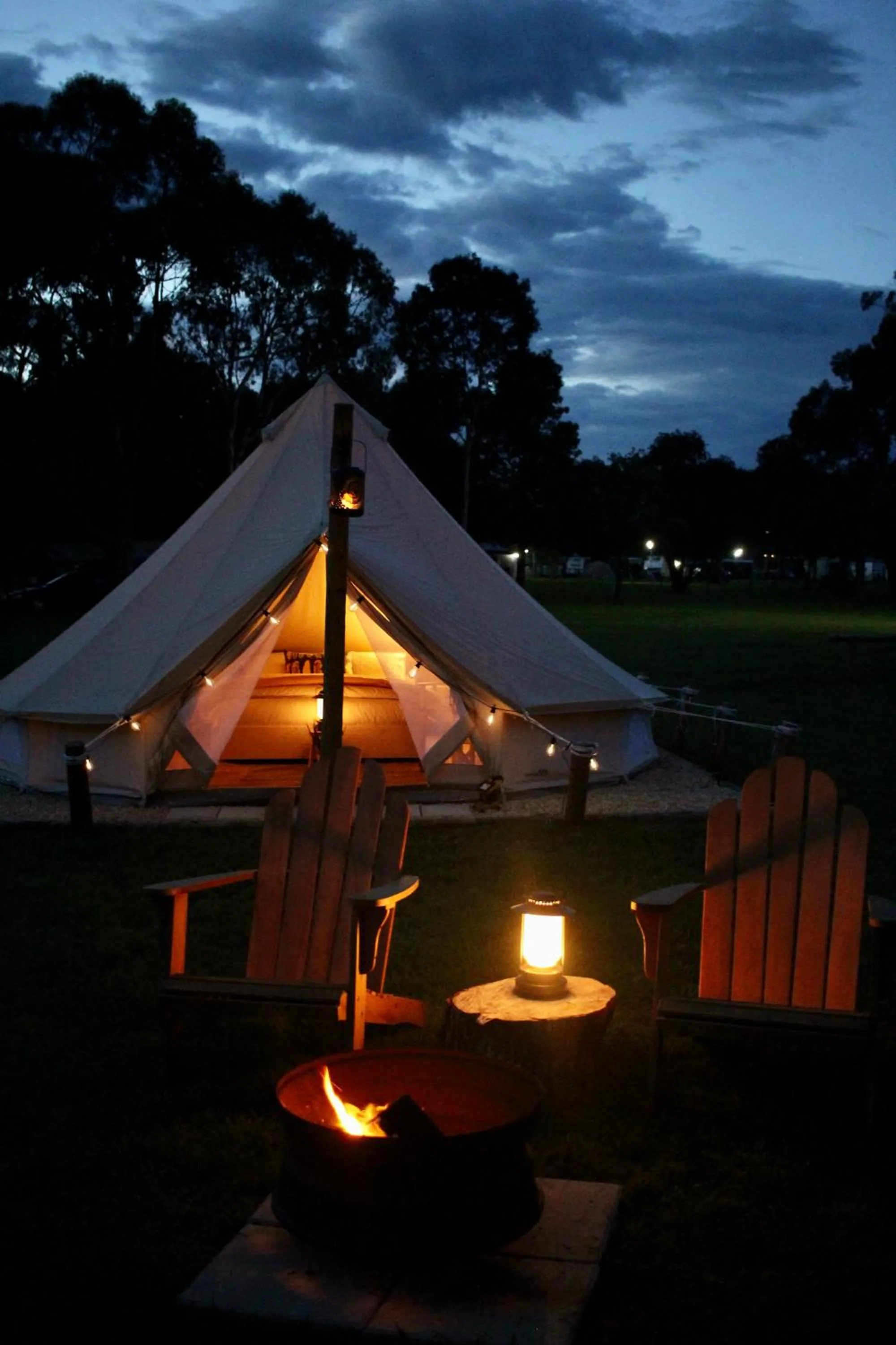flat iron in Pine Country Caravan Park