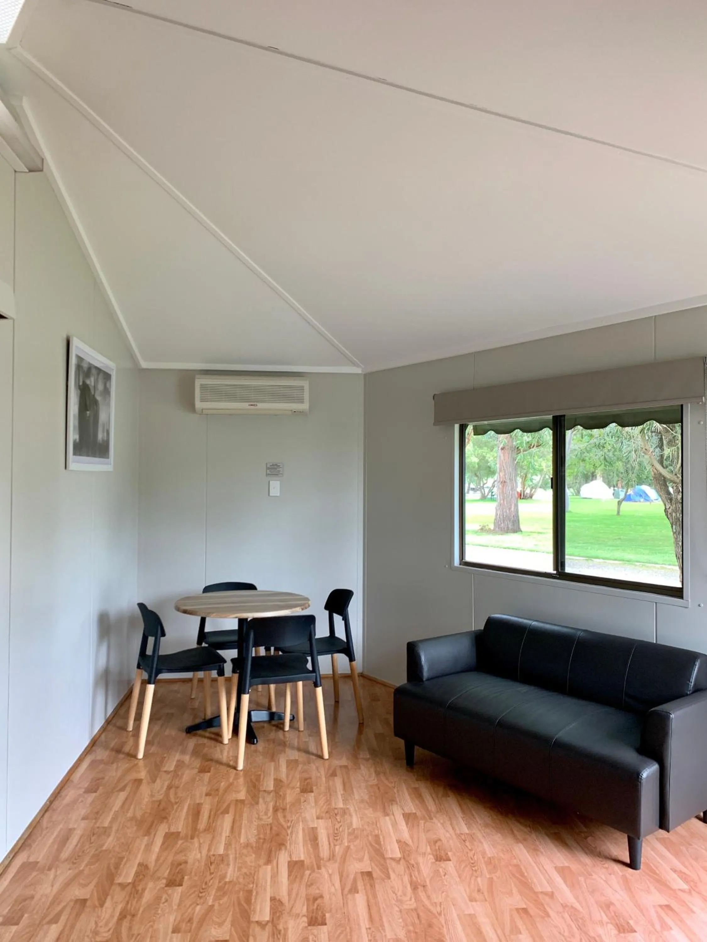 Living room in Pine Country Caravan Park