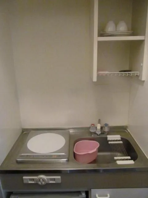 Kitchen or kitchenette in Weekly & Monthly City Inn Kokura