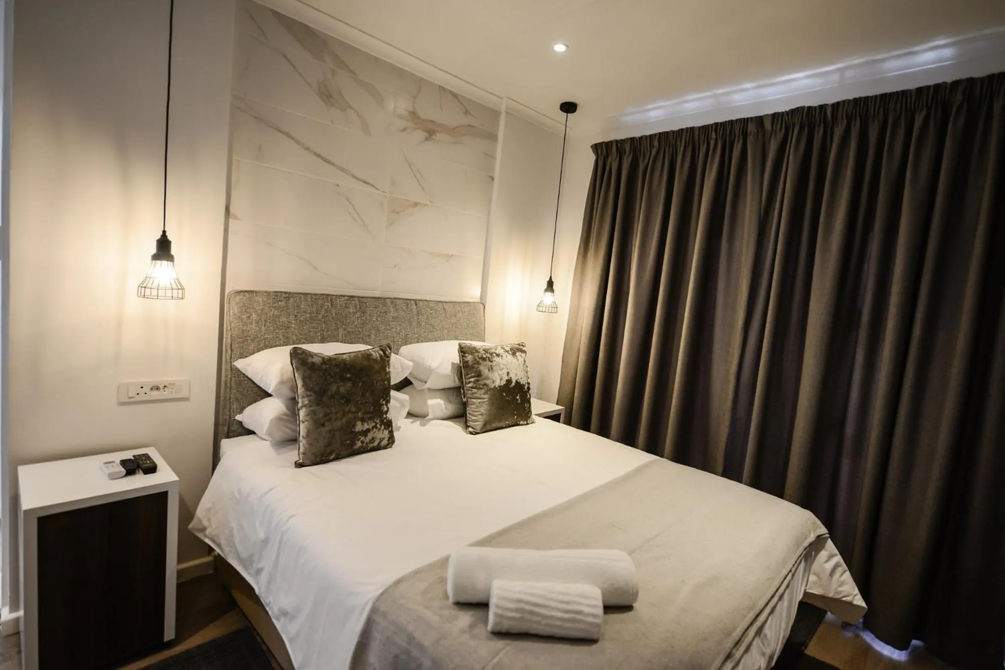 Bed in The Royal Bryanston