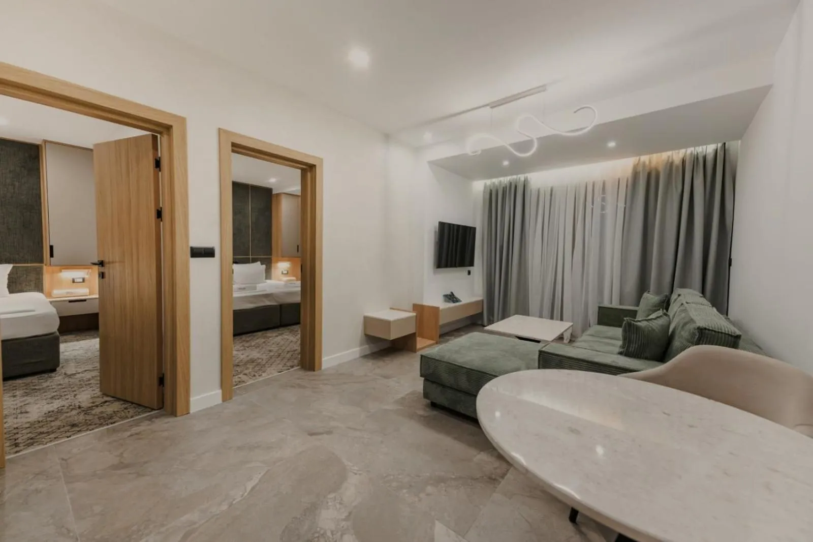 Living room, Bed in Medite Spa Resort and Villas