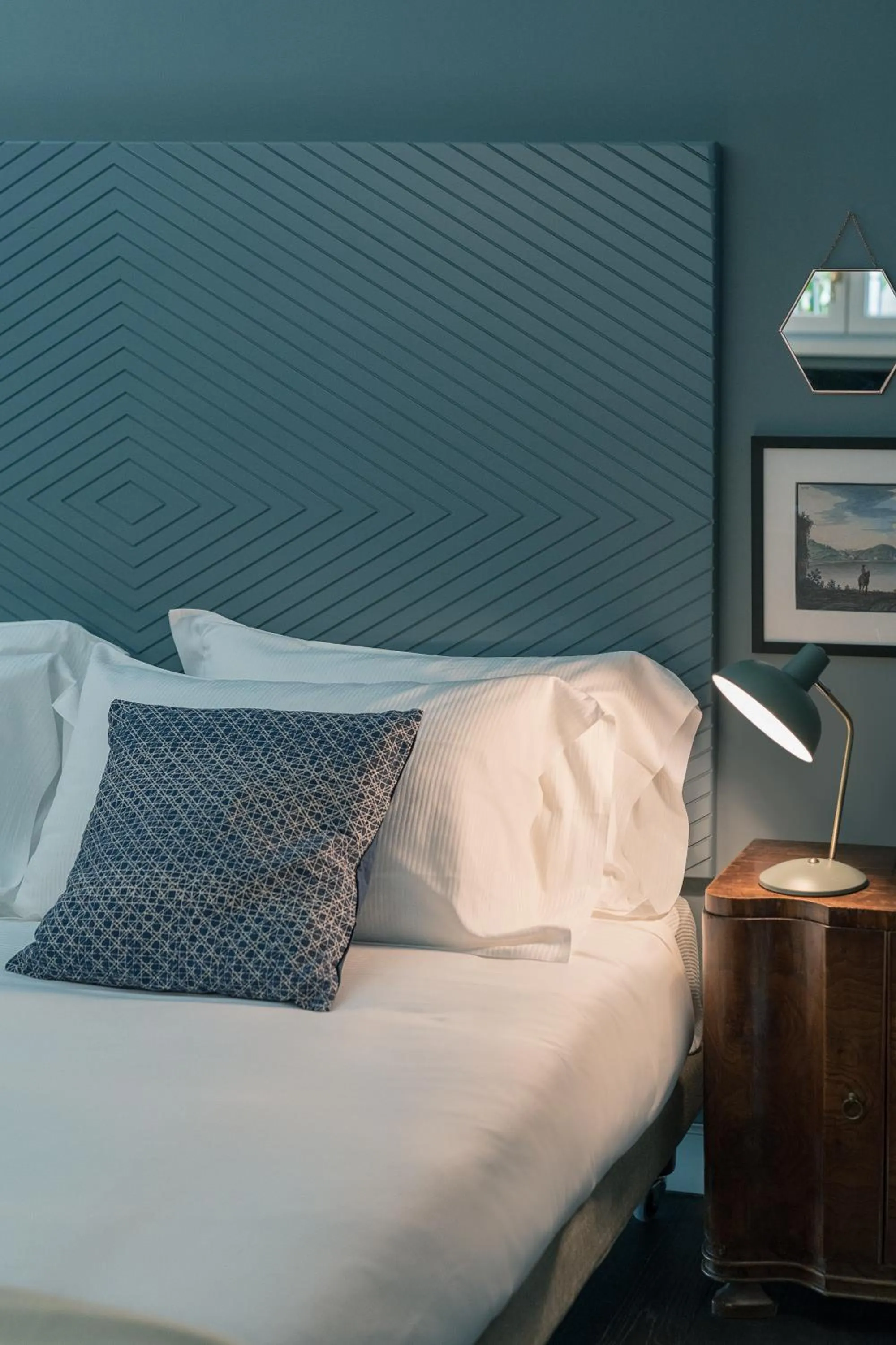 Bed in Rinuccini Relais