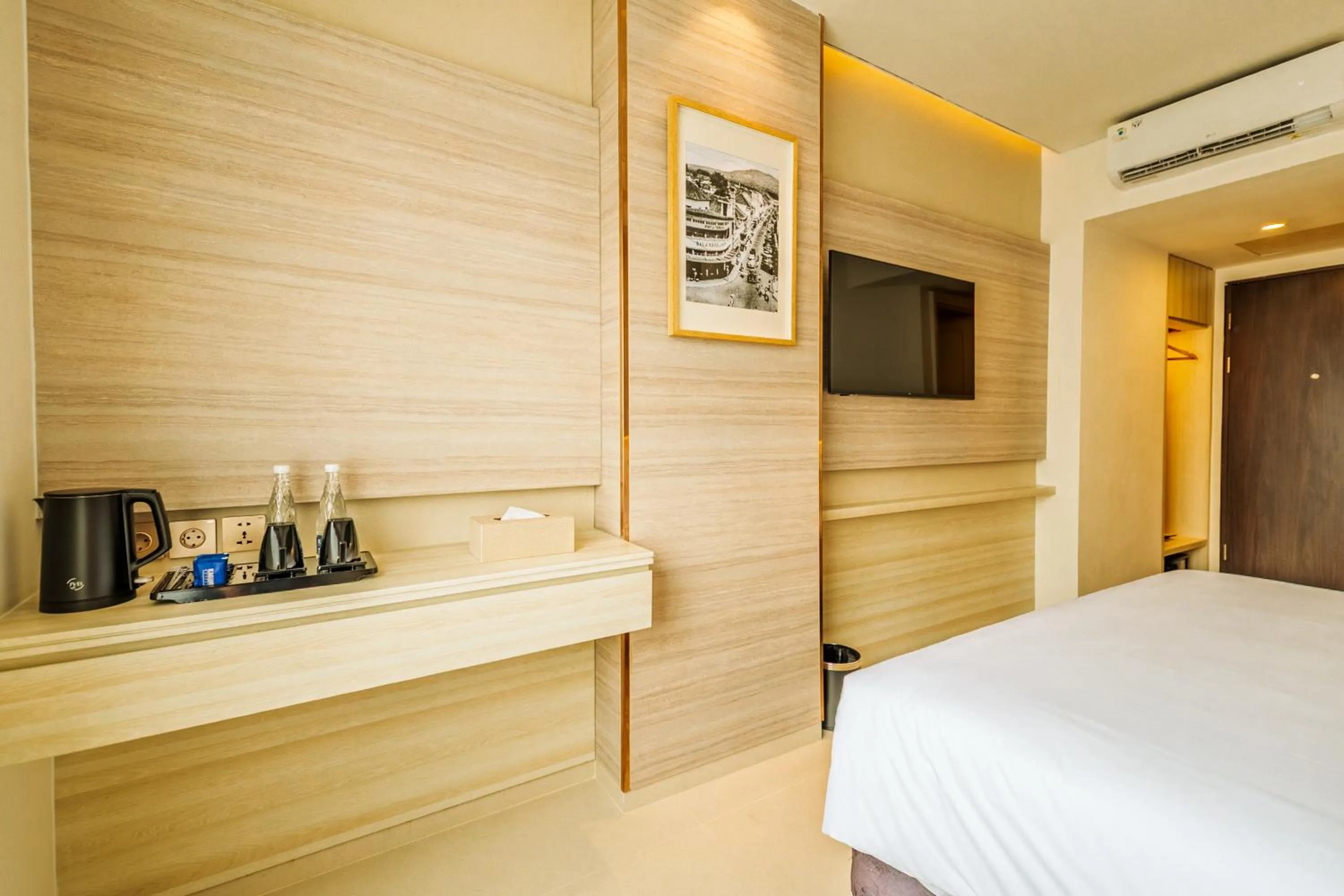 Bed in Gino Feruci Braga by KAGUM Hotels