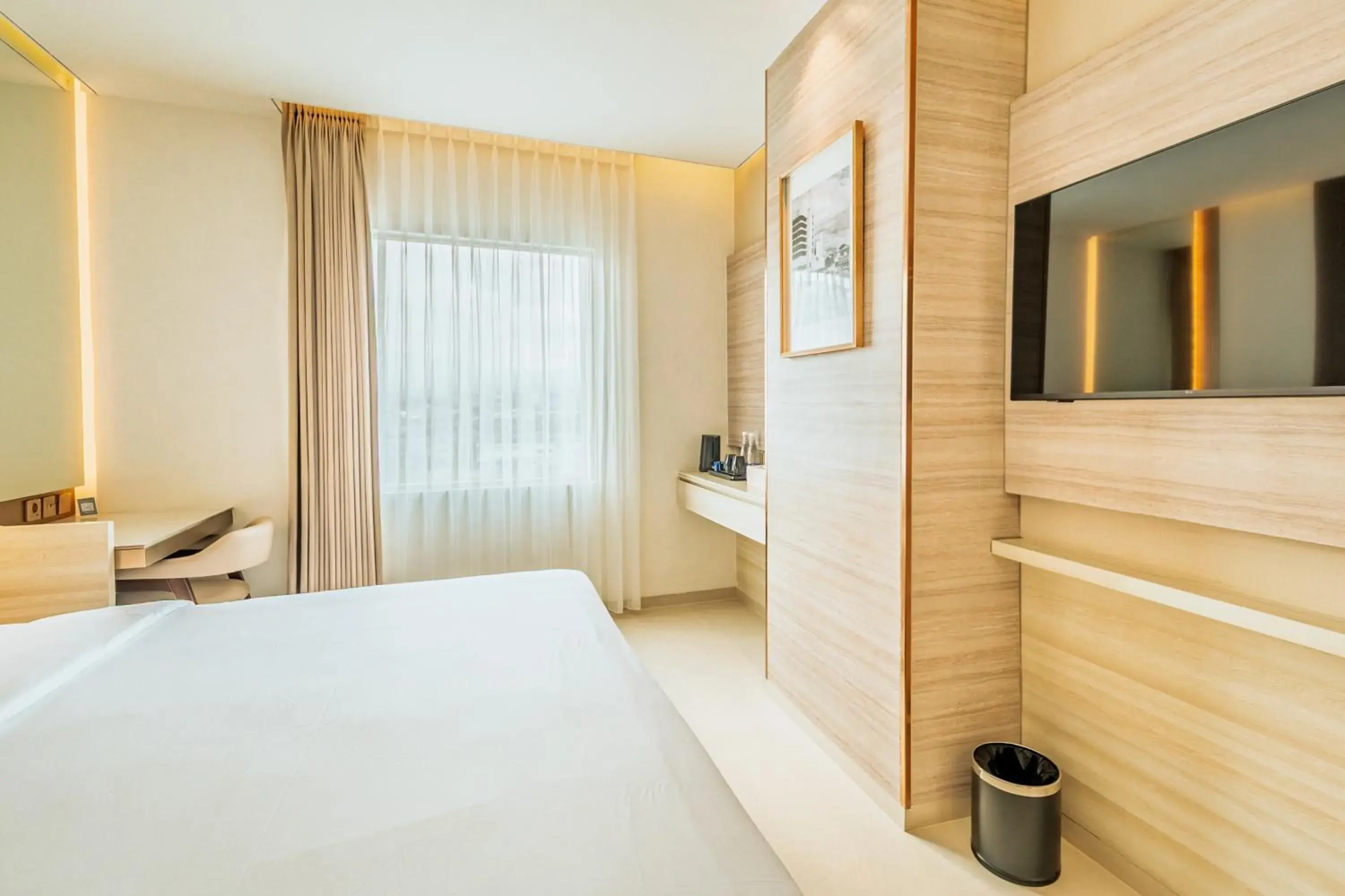 Bed in Gino Feruci Braga by KAGUM Hotels Bed in Gino Feruci Braga by KAGUM Hotels