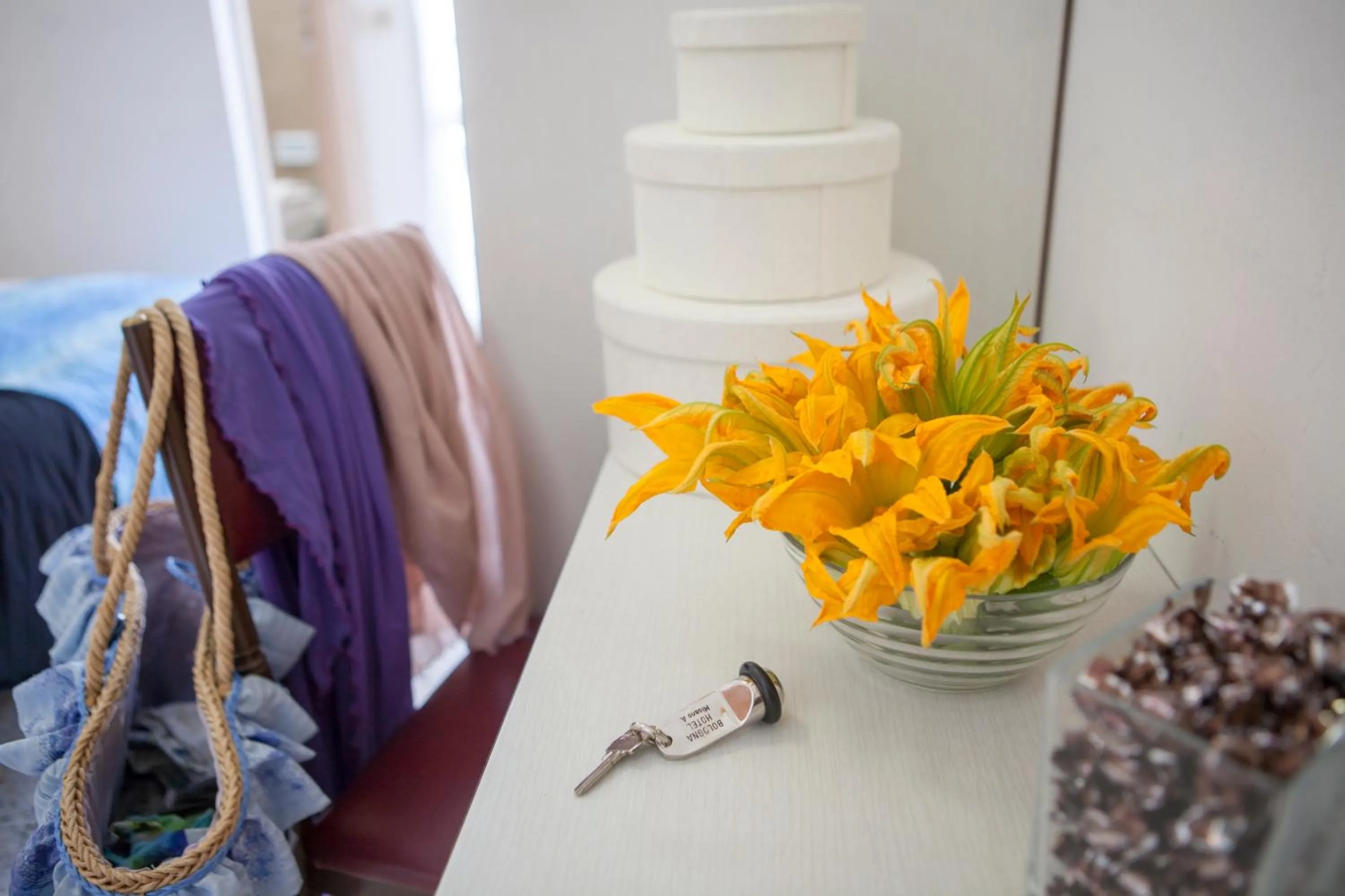 Decorative detail in Hotel Bologna