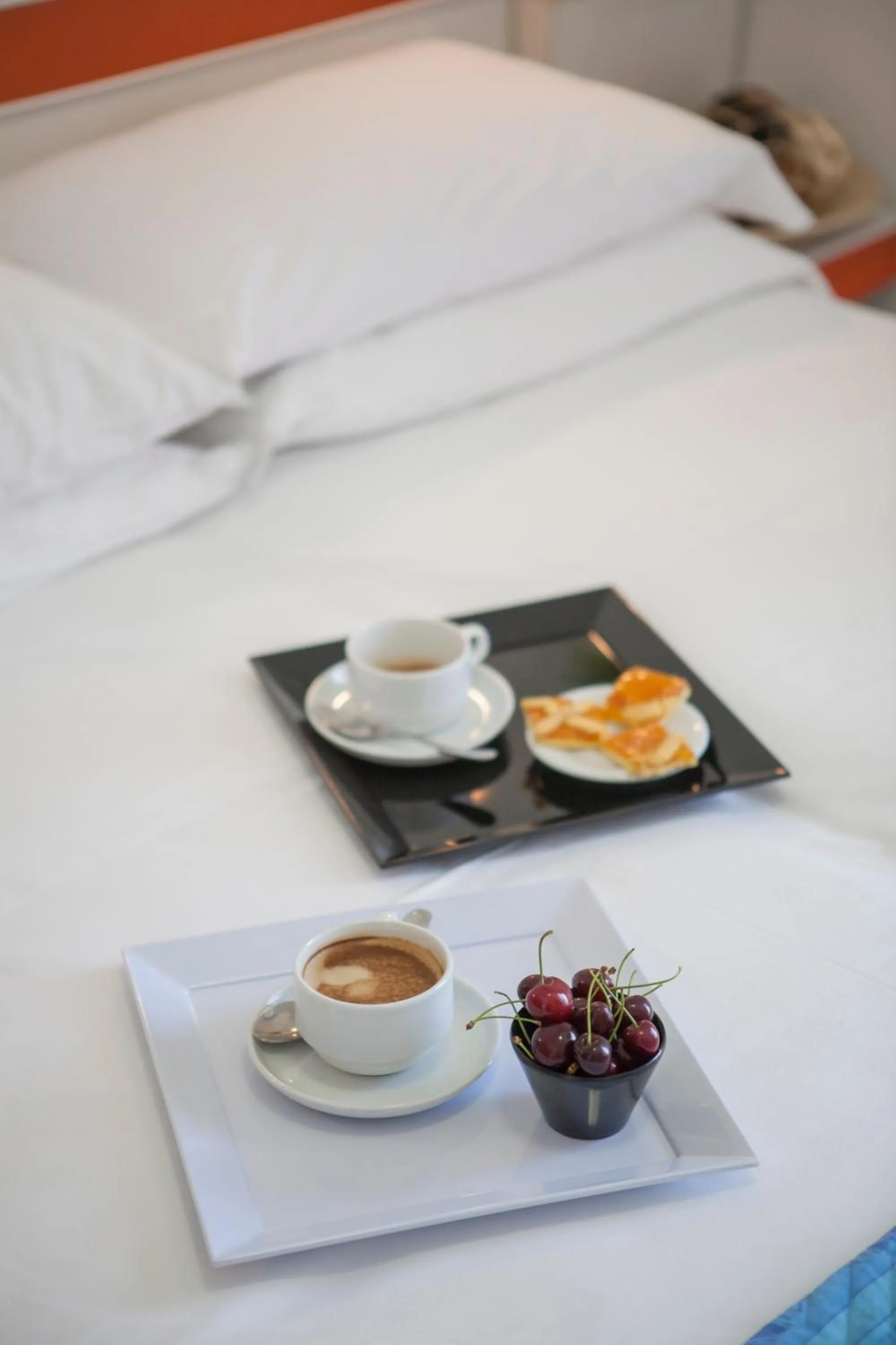 Decorative detail, Bed in Hotel Bologna