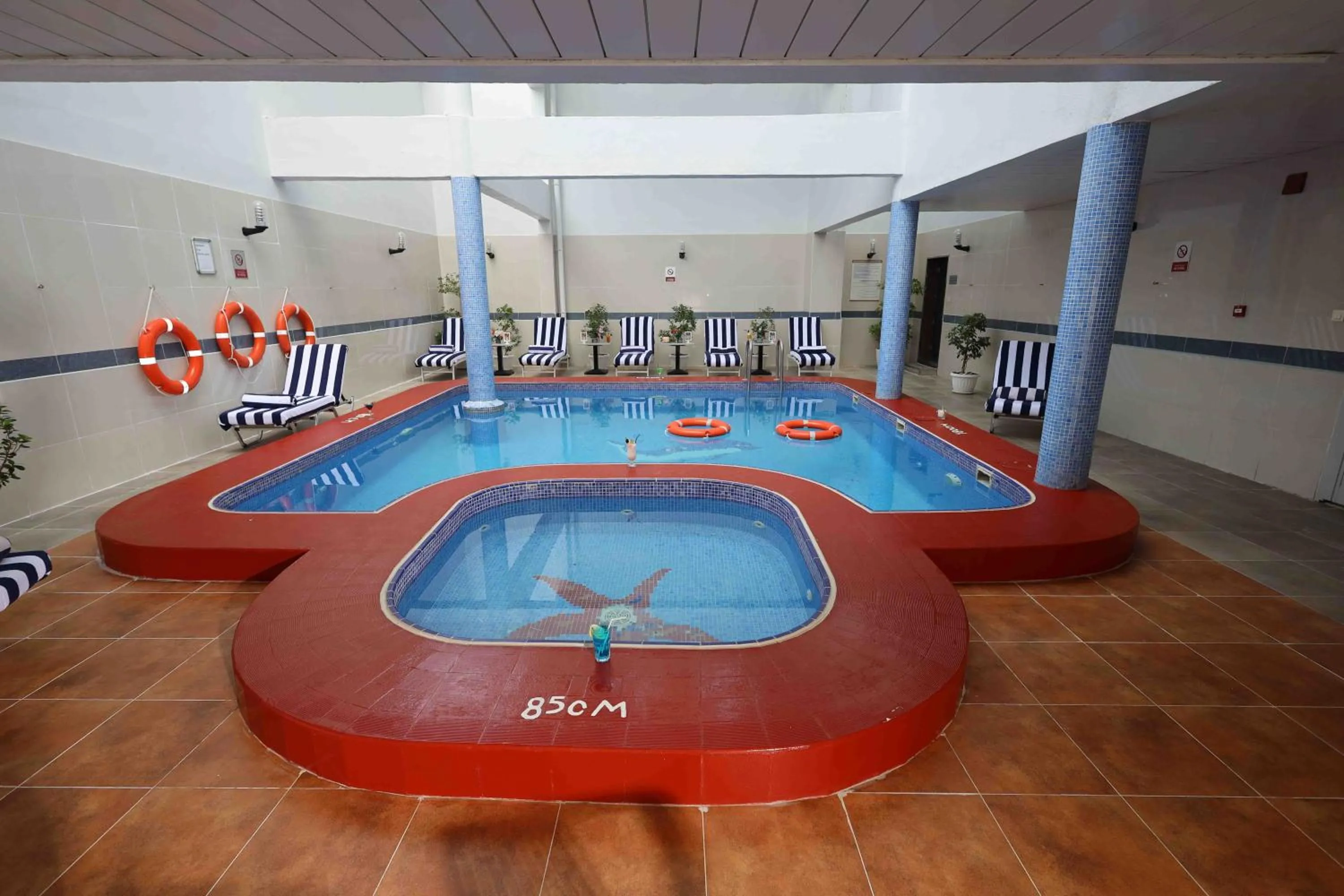 Swimming pool in City Tower Hotel