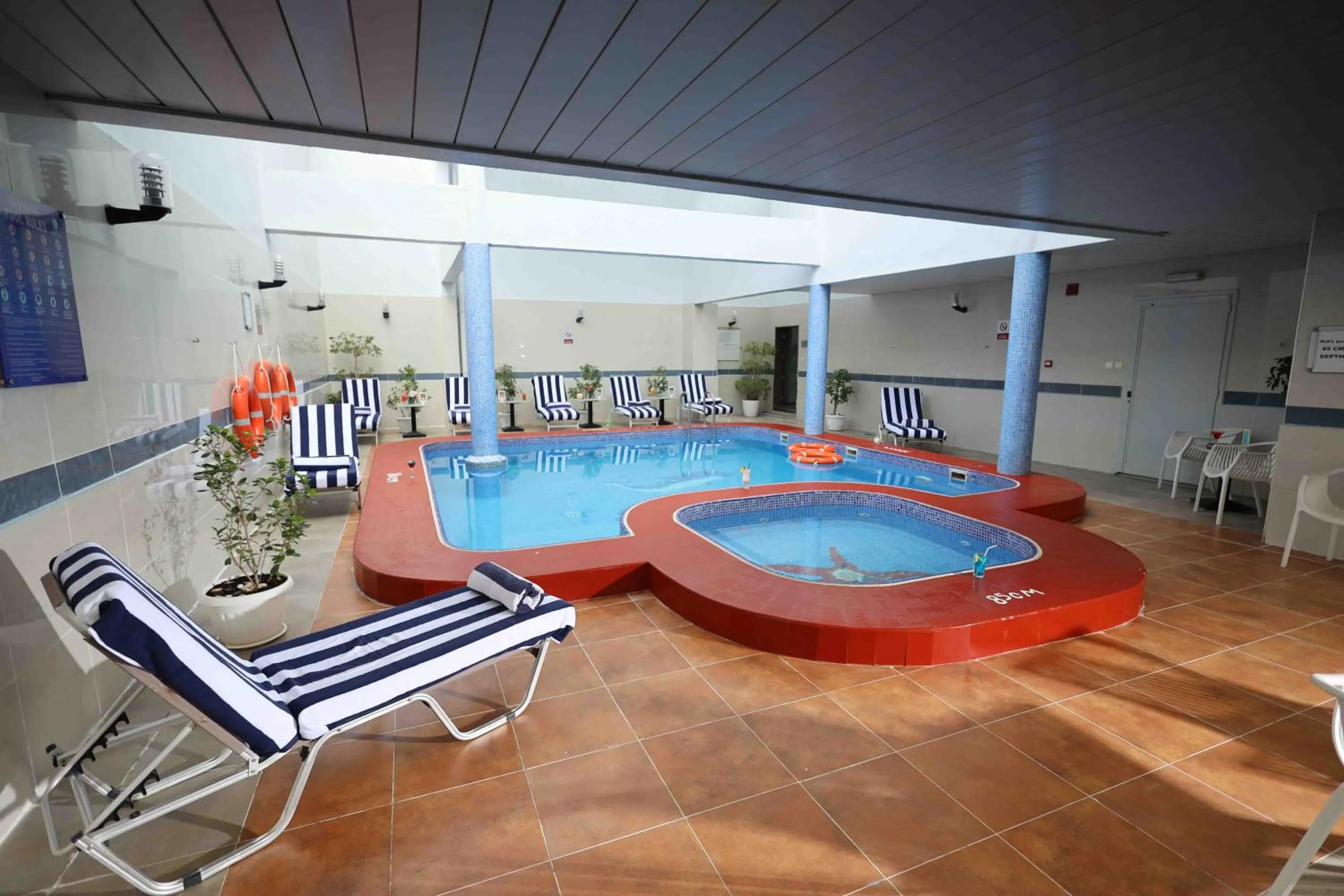 Swimming pool in City Tower Hotel