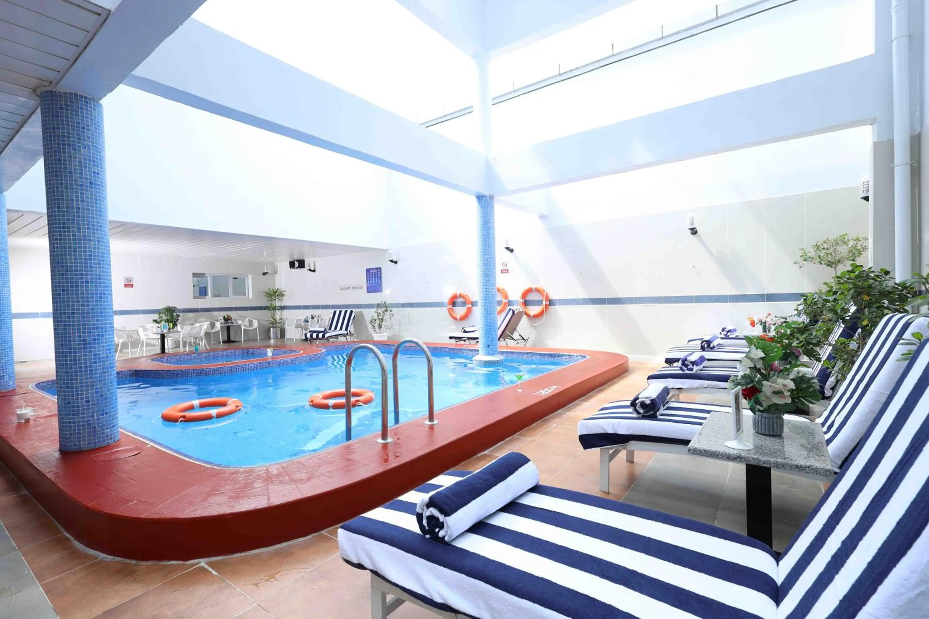 Swimming pool in City Tower Hotel